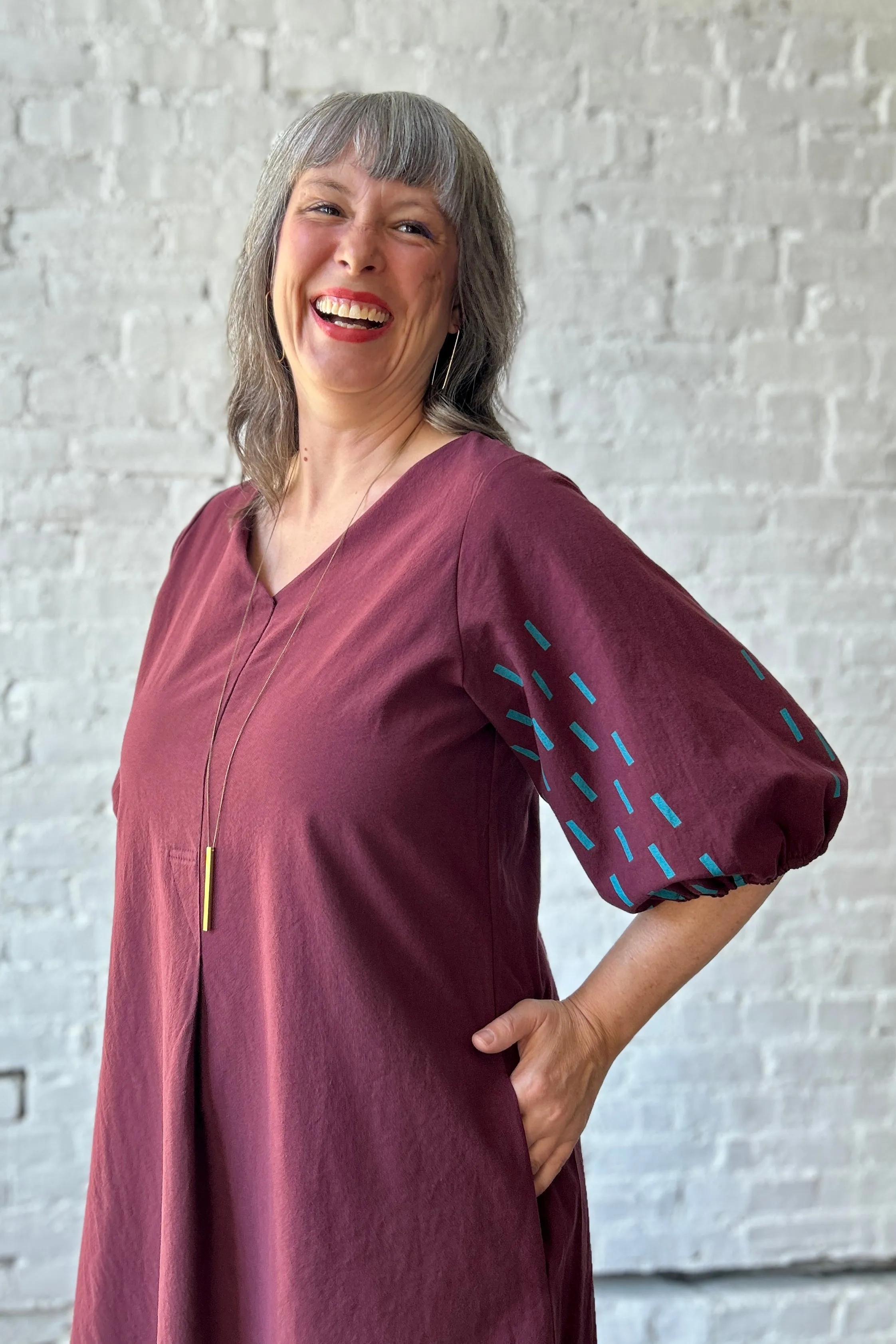 FINAL SALE Sleeved Shelter Dress sold by Smoking Lily product image thumbnail 2