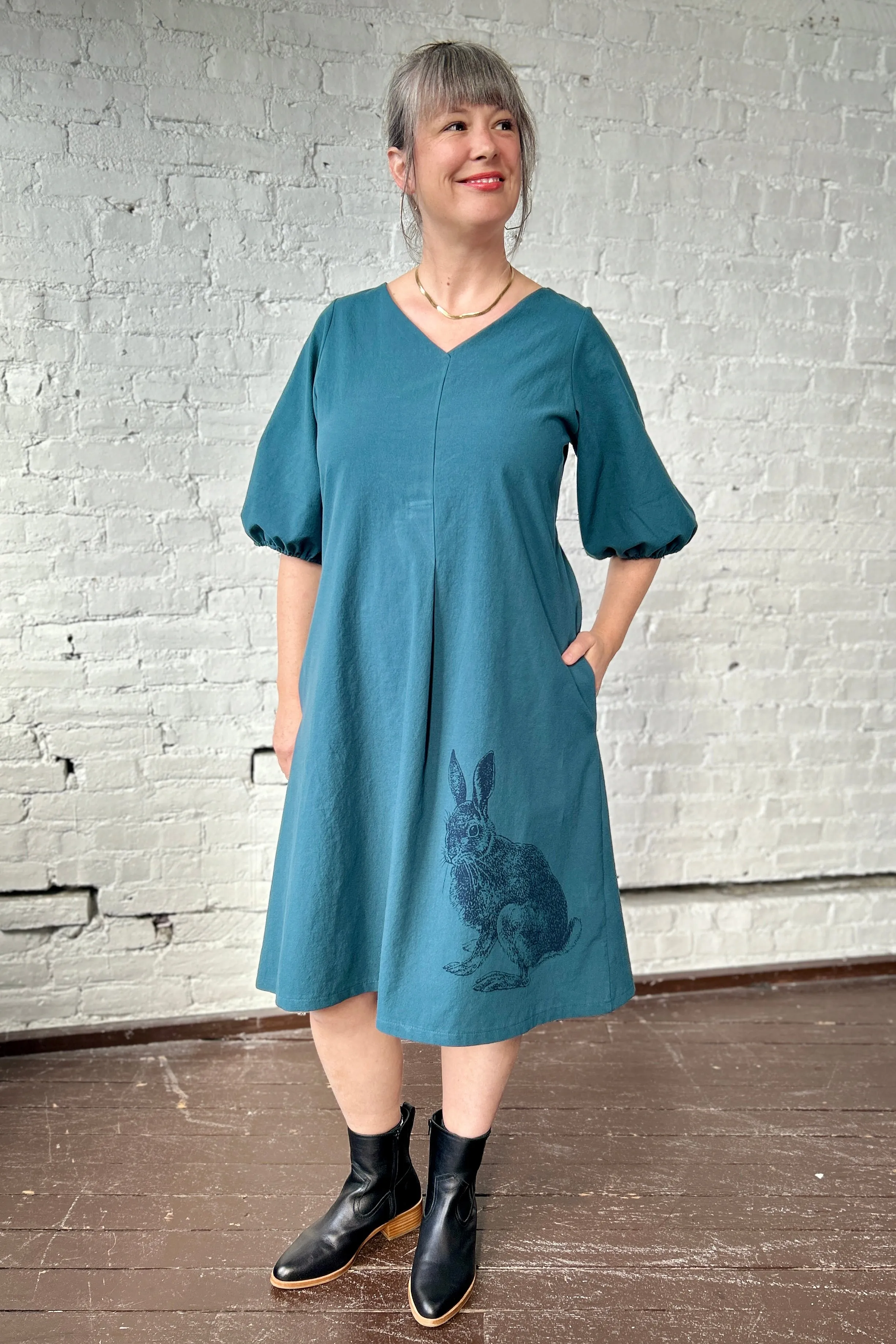FINAL SALE Sleeved Shelter Dress sold by Smoking Lily product image thumbnail 5