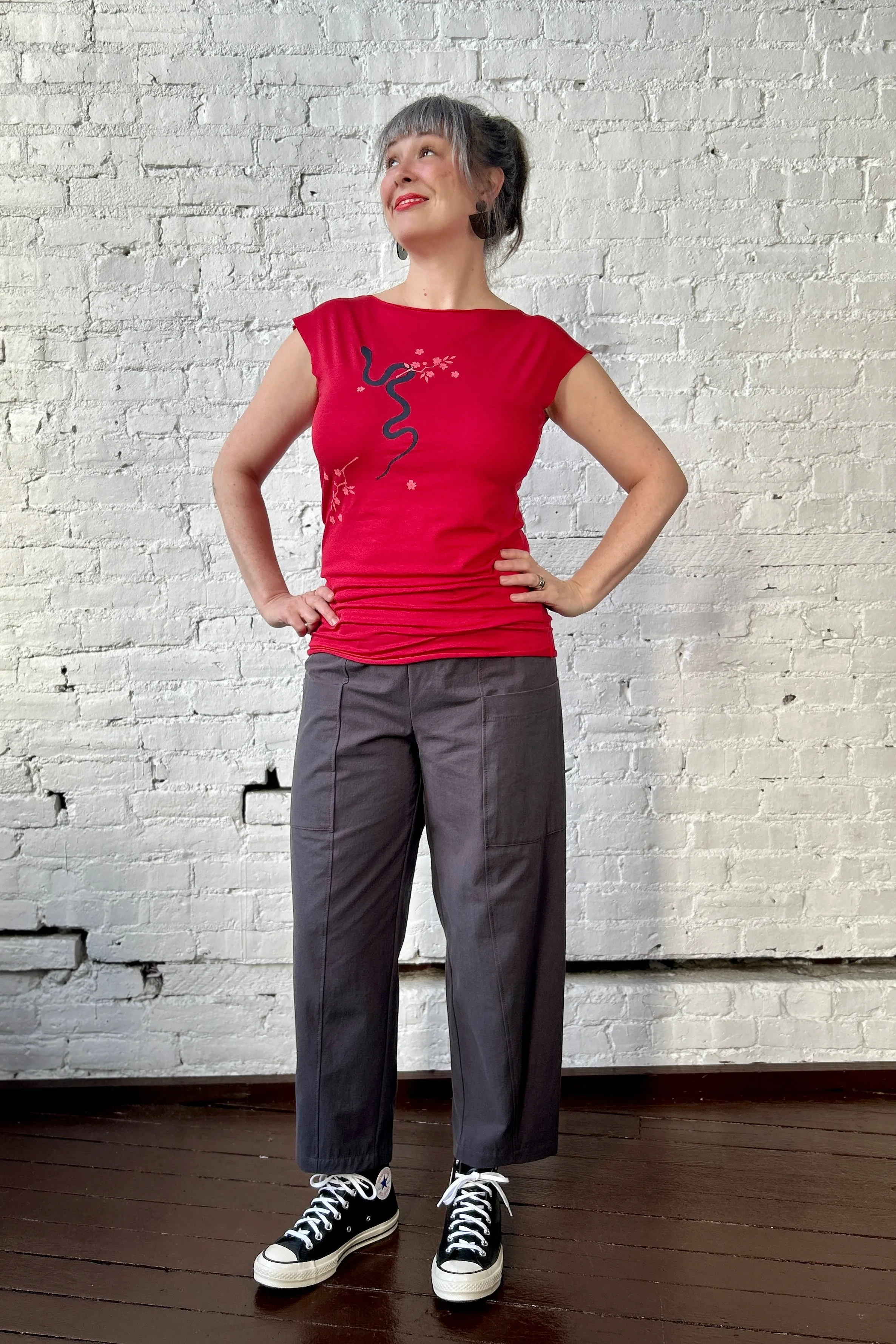 Wren Work Pants - Iron sold by Smoking Lily product image thumbnail 3