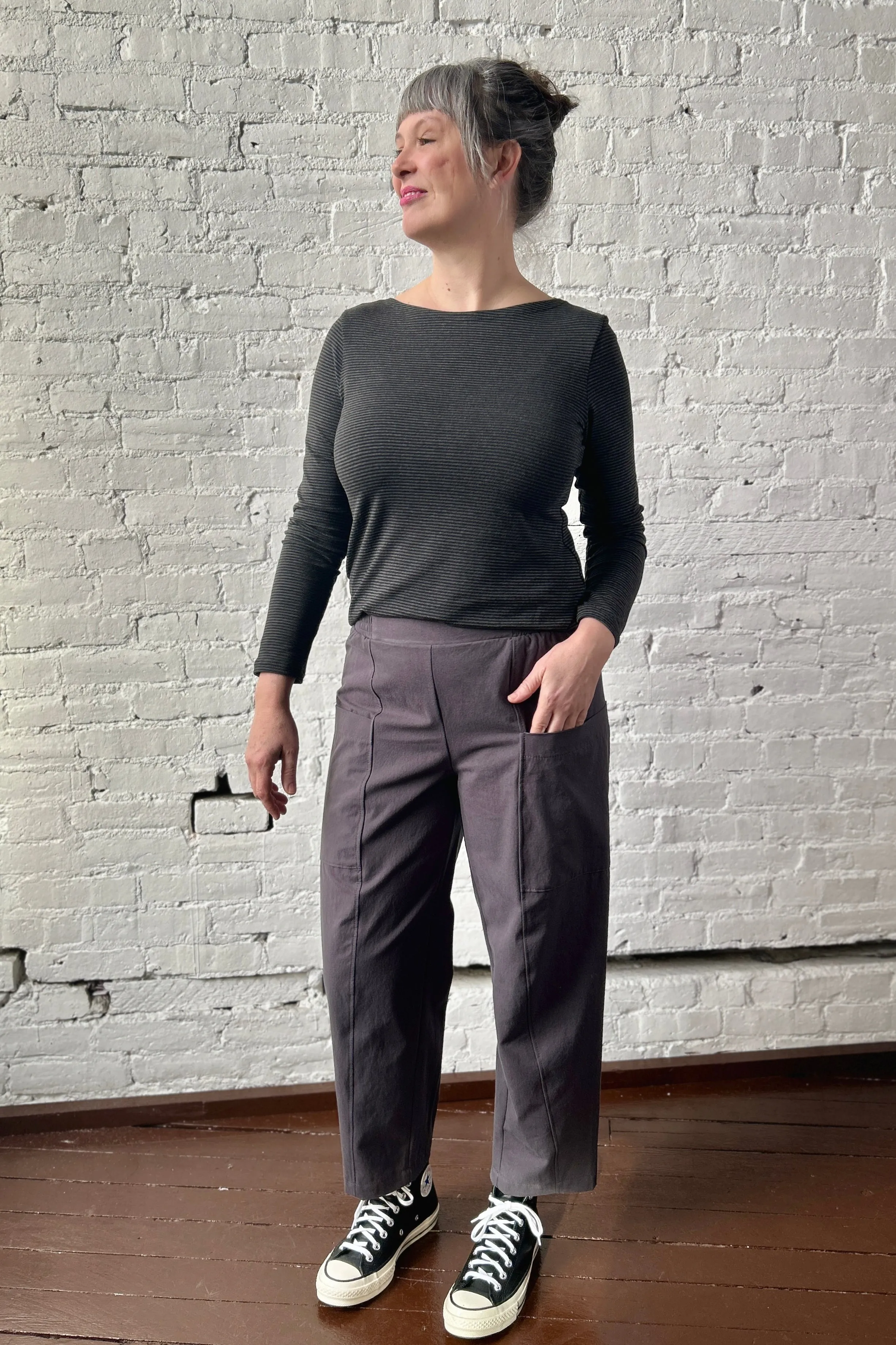 Wren Work Pants - Iron sold by Smoking Lily product image thumbnail 4