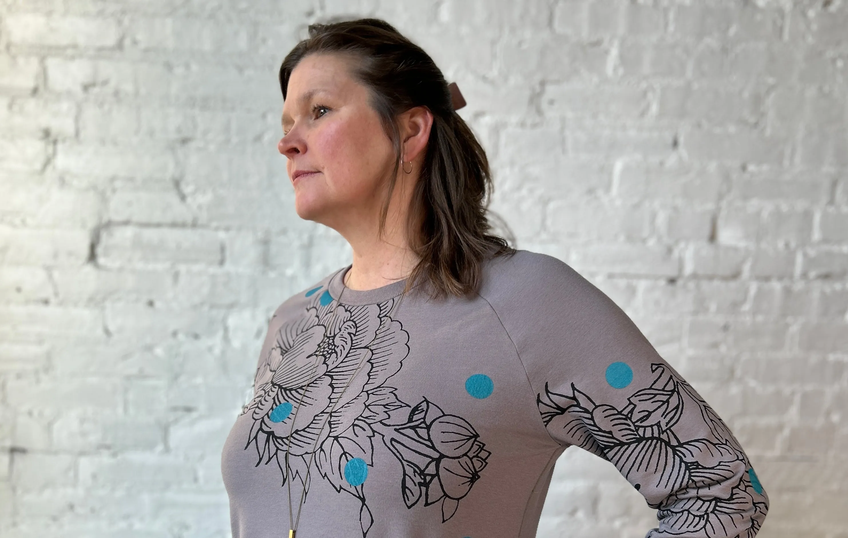 Sea to Sky Sweatshirt - Mink sold by Smoking Lily product image thumbnail 3