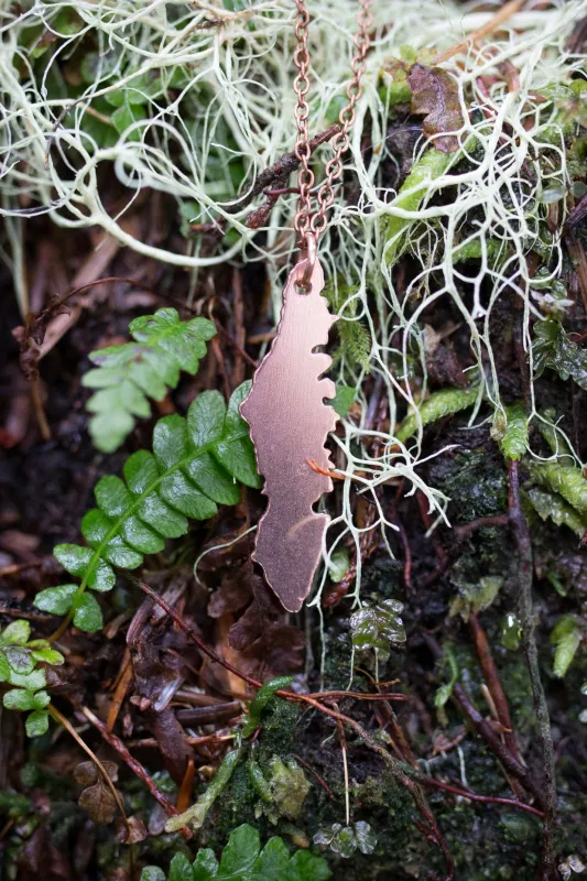 Smithstine Copper Vancouver Island Necklace made by Smoking Lily