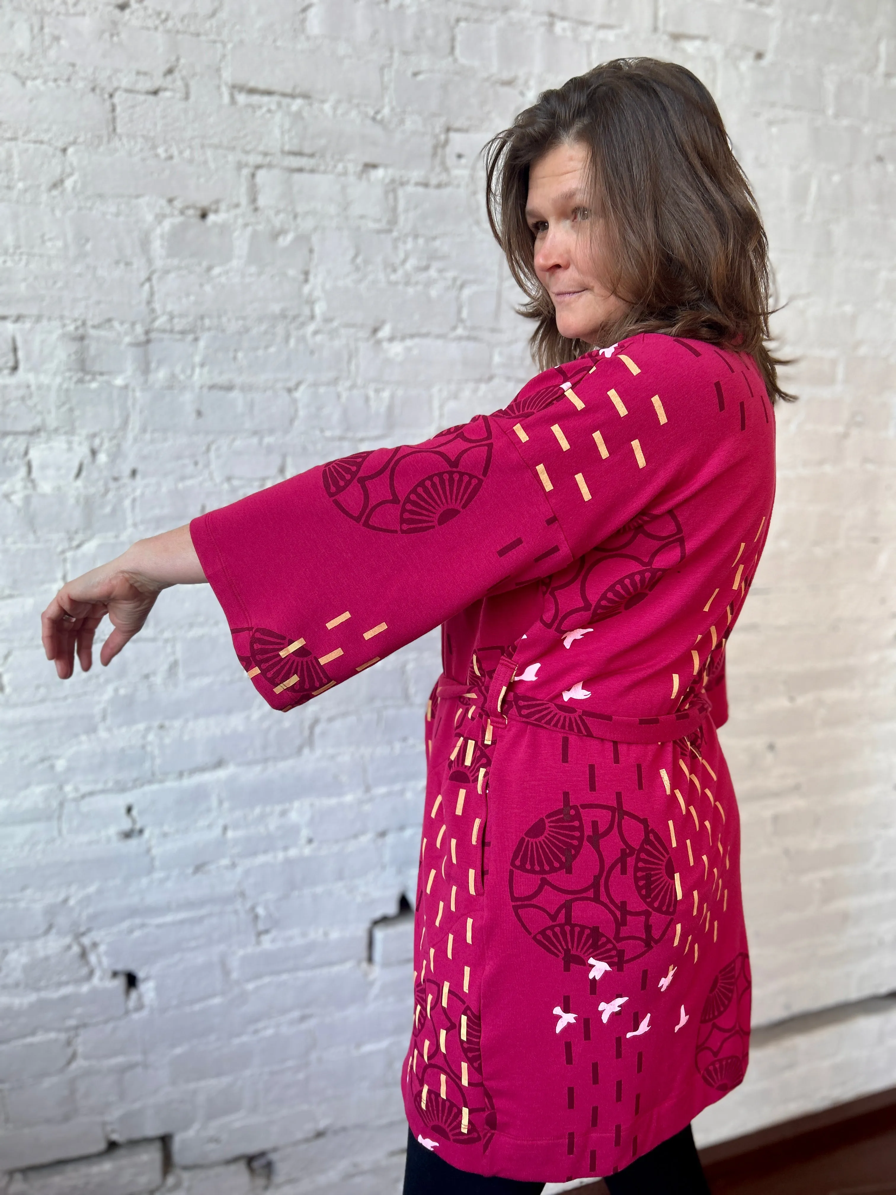 French Terry Good Robe - Short sold by Smoking Lily product image thumbnail 5