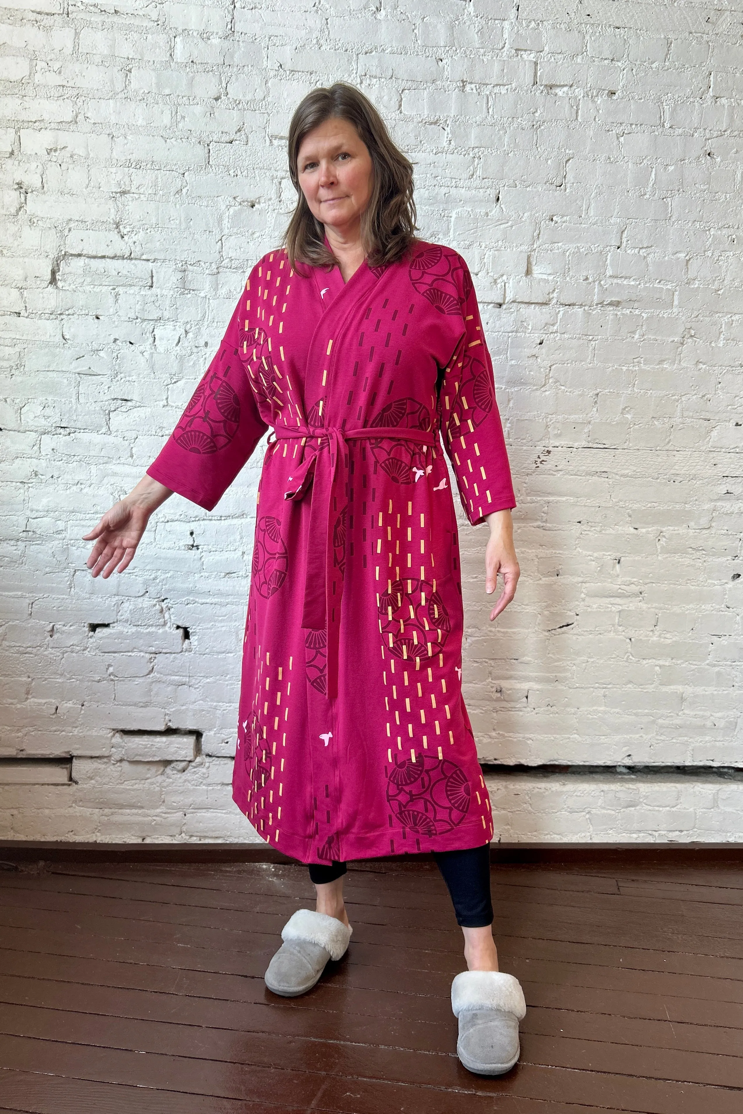 French Terry Good Robe - Long sold by Smoking Lily product image thumbnail 2