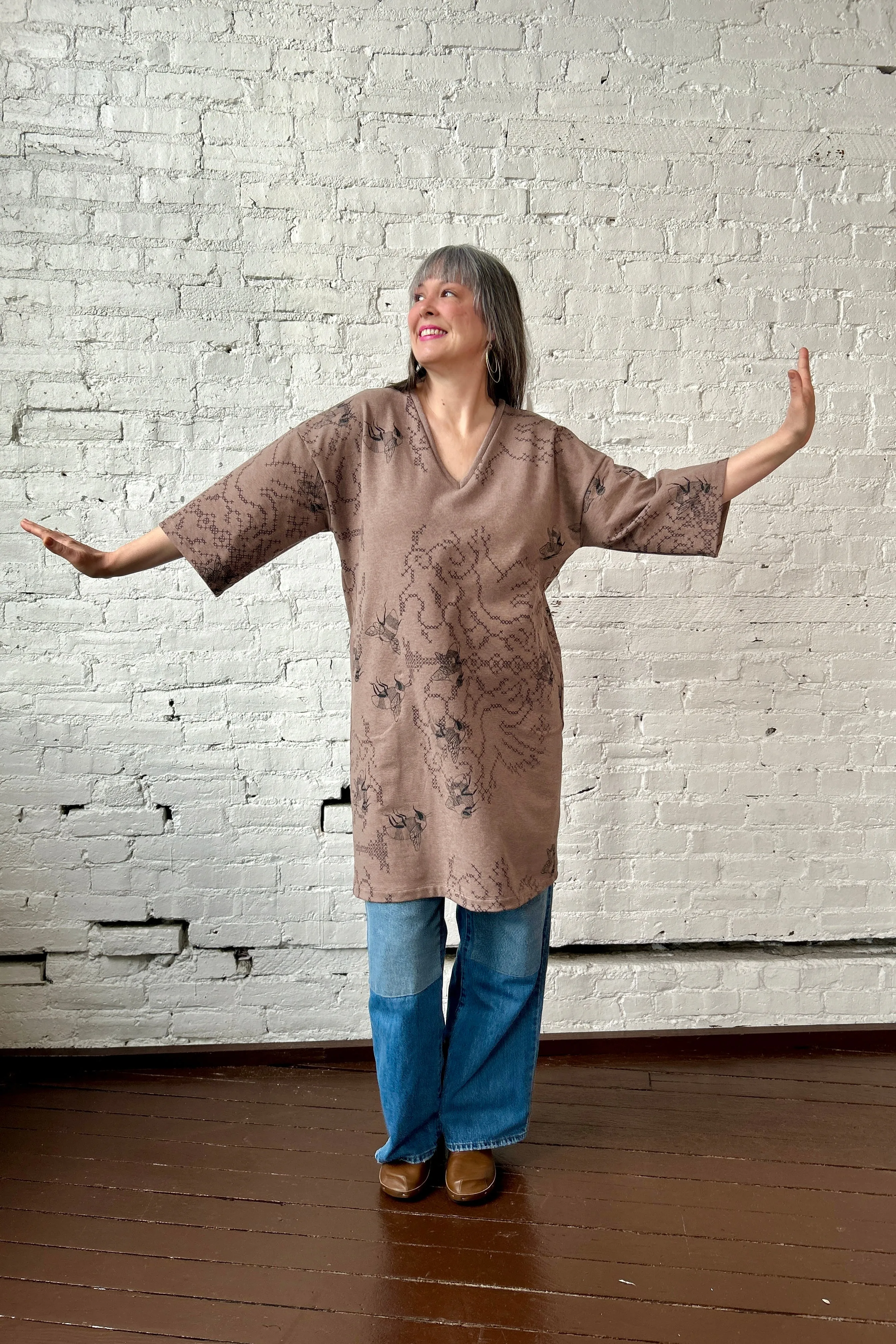 Market Tunic - Mocha sold by Smoking Lily product image thumbnail 4