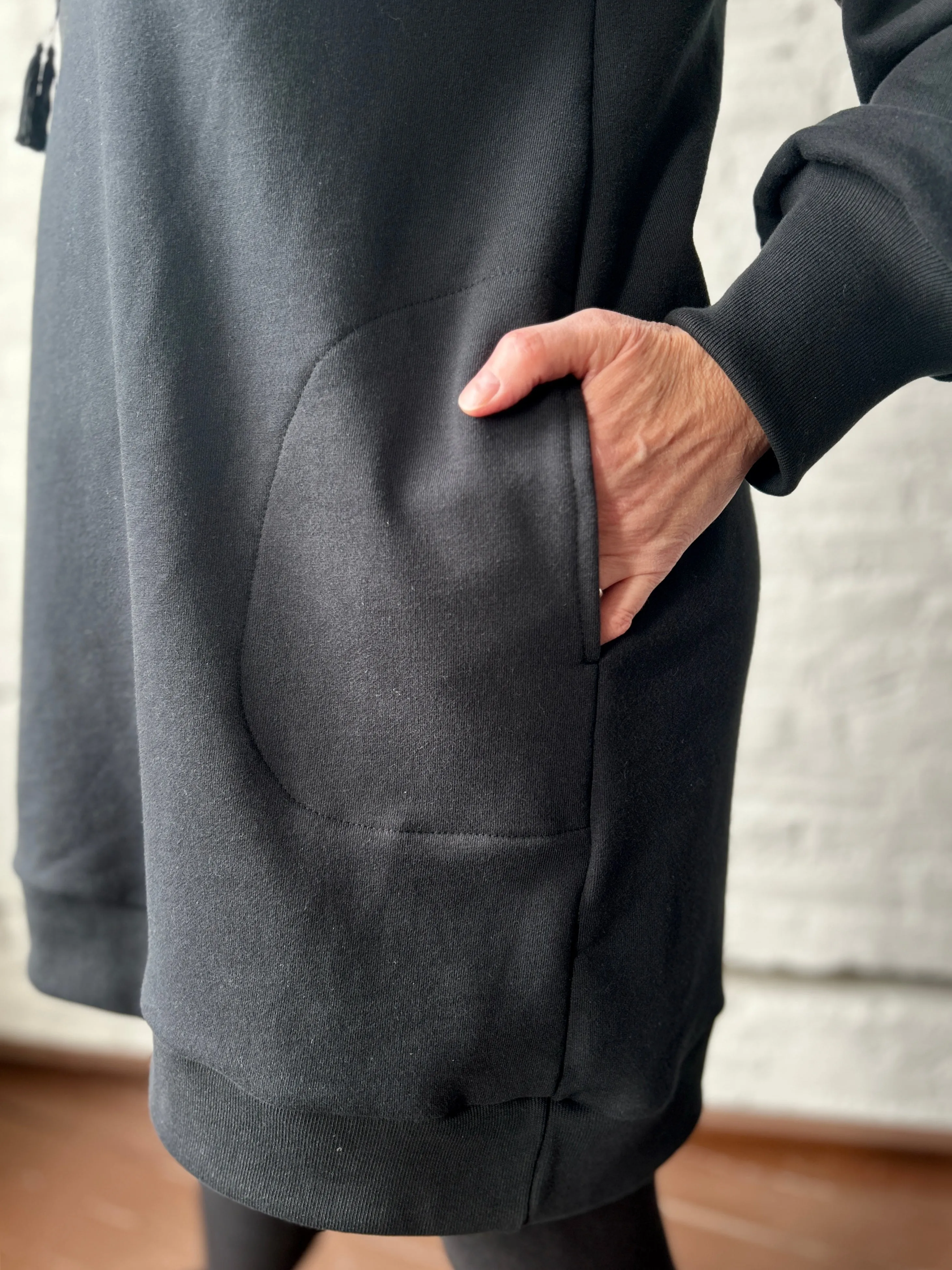 Dancer Sweater Dress - Black sold by Smoking Lily product image thumbnail 2