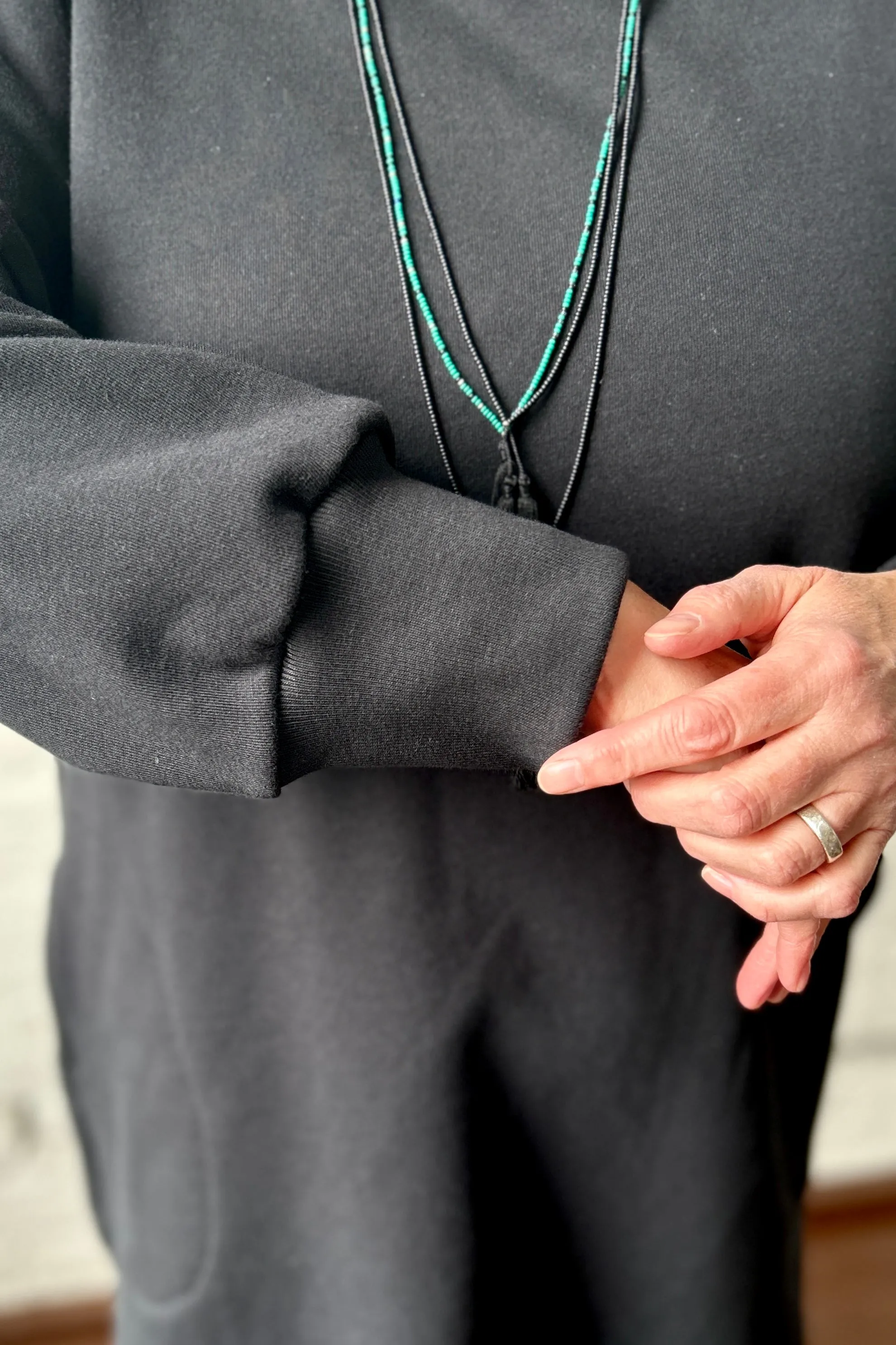 Dancer Sweater Dress - Black sold by Smoking Lily product image thumbnail 4