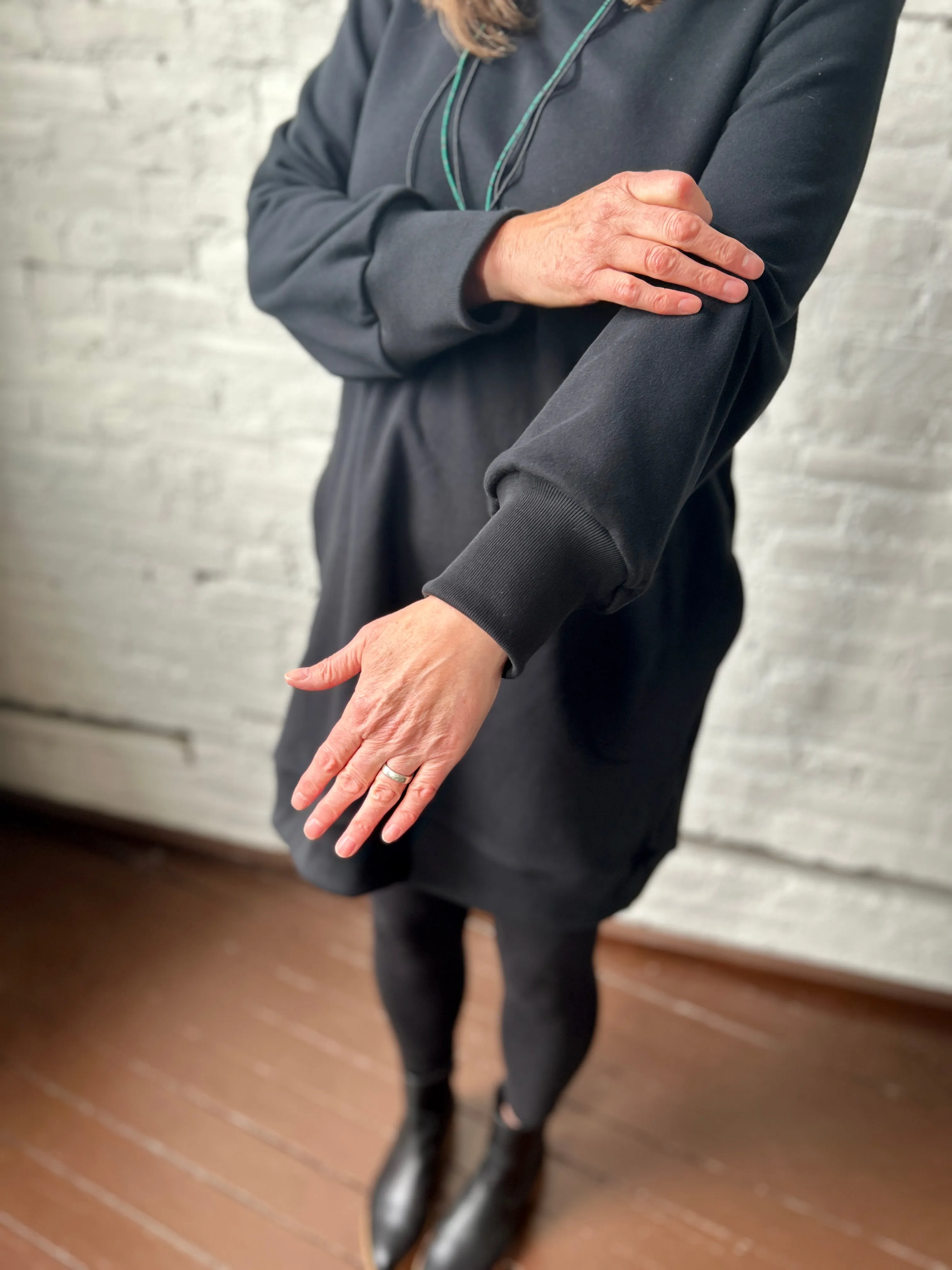 Dancer Sweater Dress - Black sold by Smoking Lily product image thumbnail 3