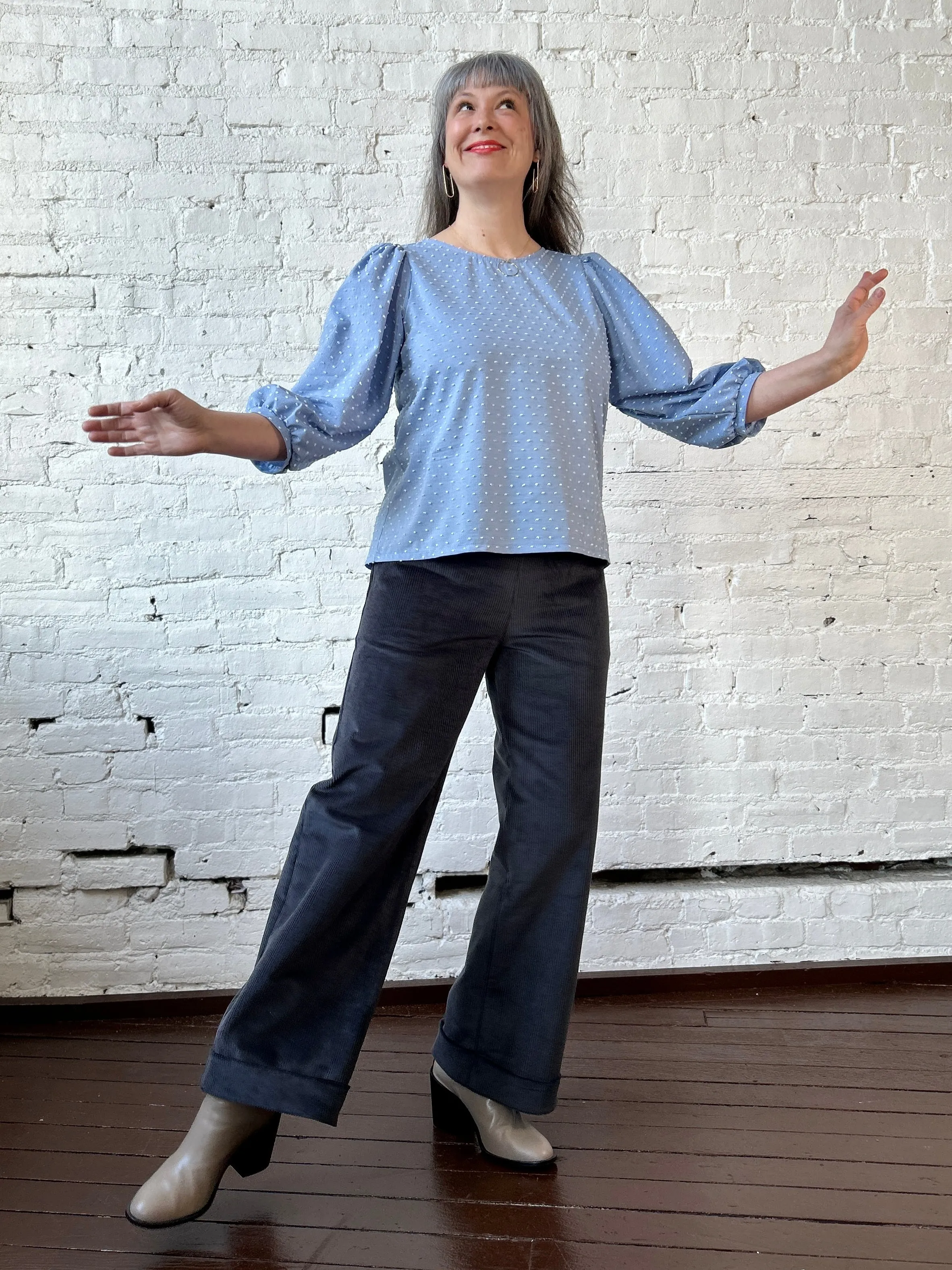 Brioche Top - Swiss Dot sold by Smoking Lily product image thumbnail 4