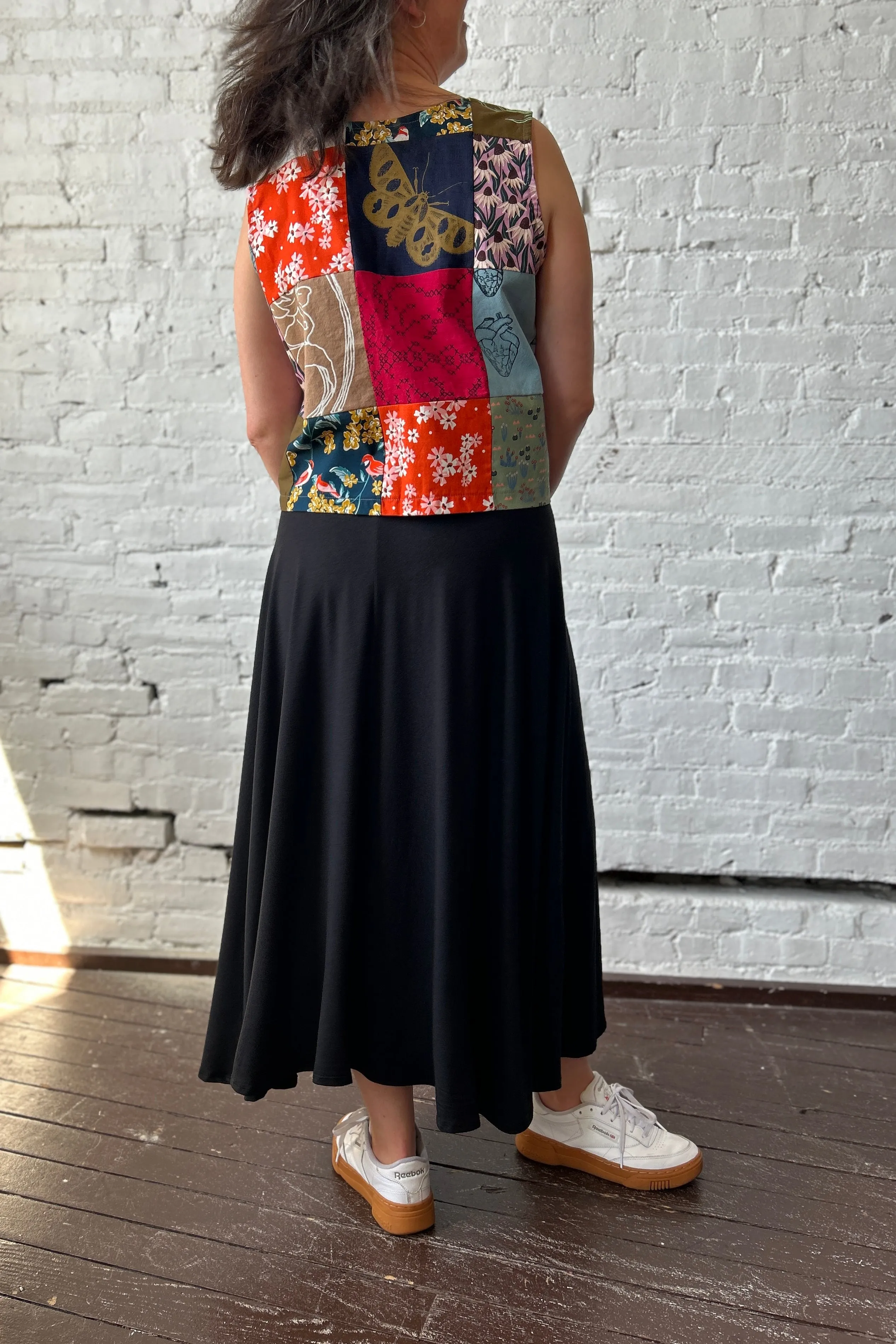 Rufous Skirt - Black Unprinted sold by Smoking Lily product image thumbnail 5