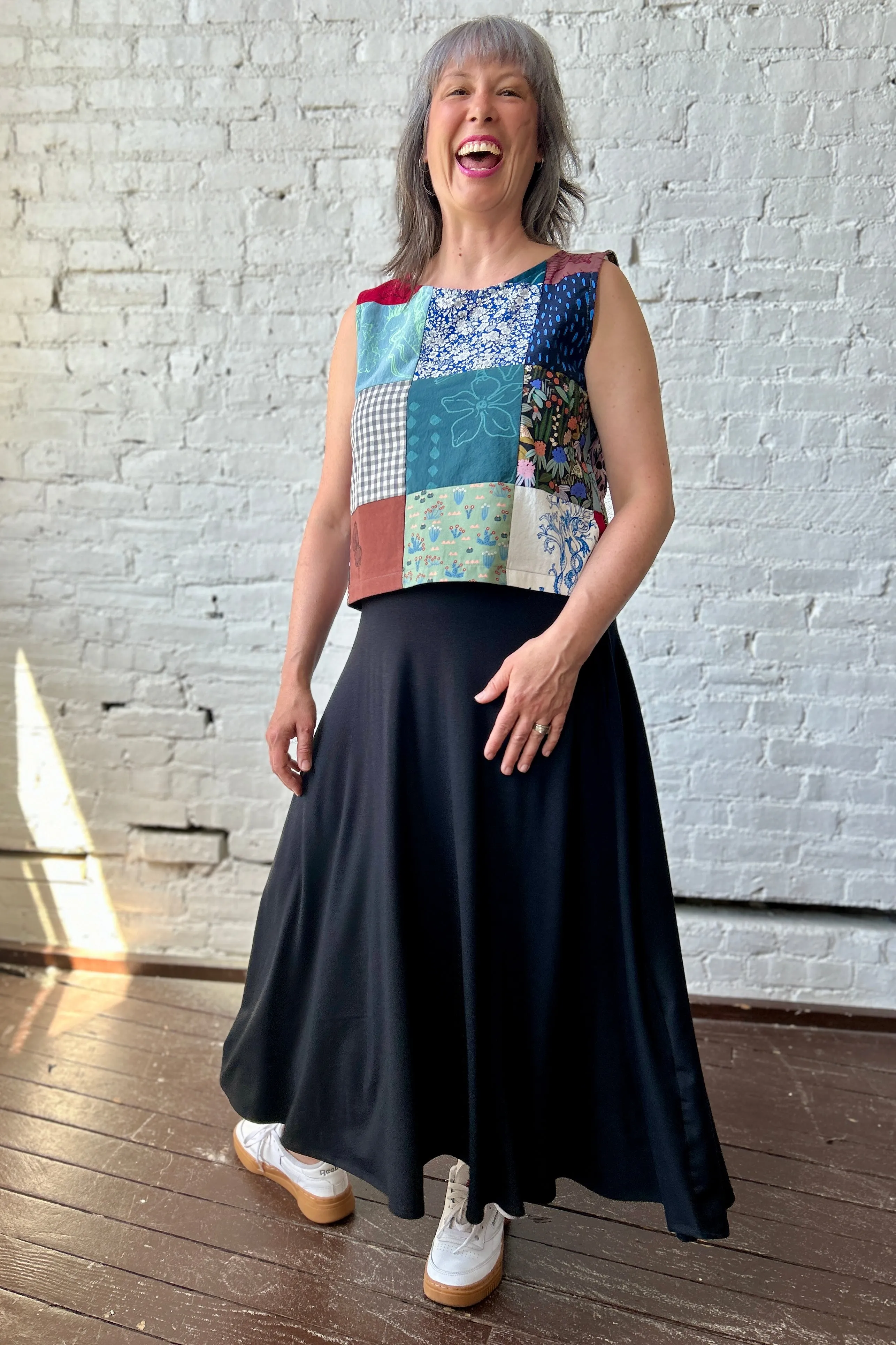 Rufous Skirt - Black Unprinted sold by Smoking Lily product image thumbnail 4