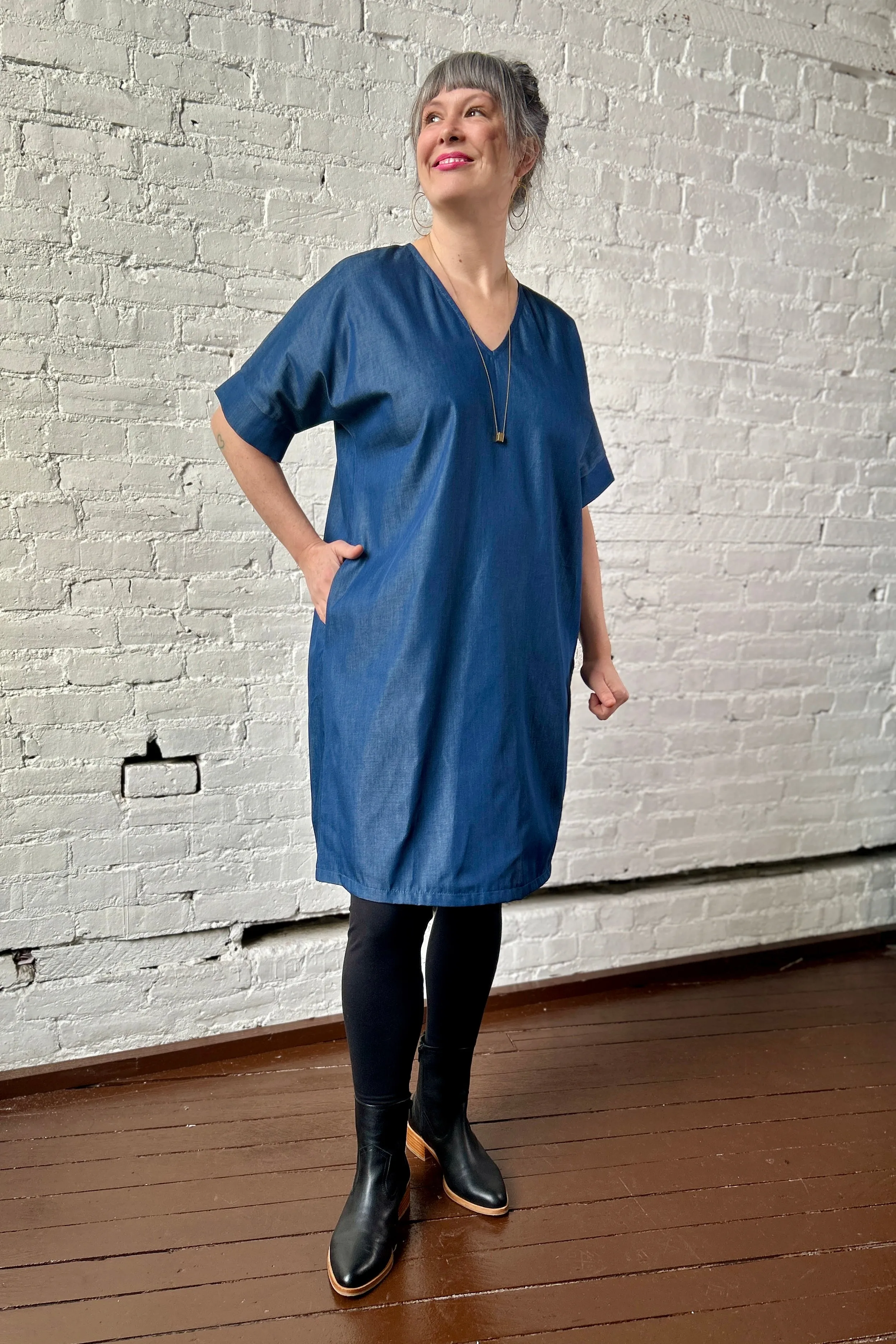 Junco Tunic - Denim sold by Smoking Lily product image thumbnail 2