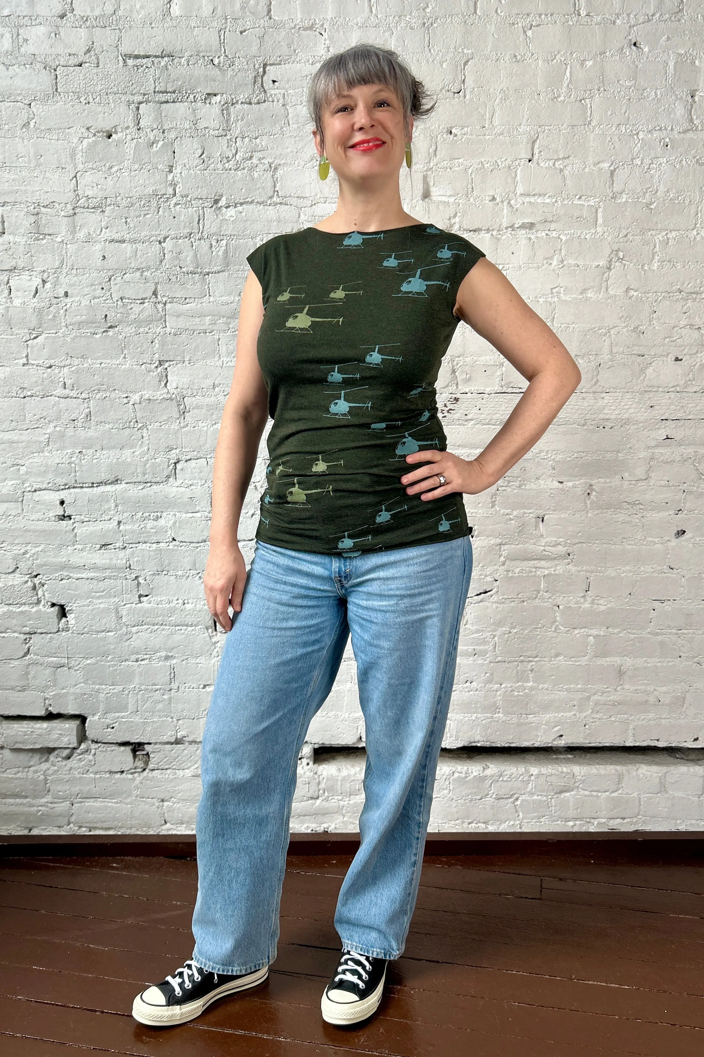 Simple Tee - Fern sold by Smoking Lily product image thumbnail 3