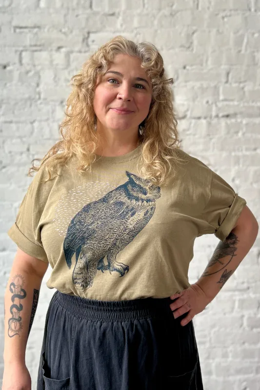 Unisex Tee - Khaki sold by Smoking Lily