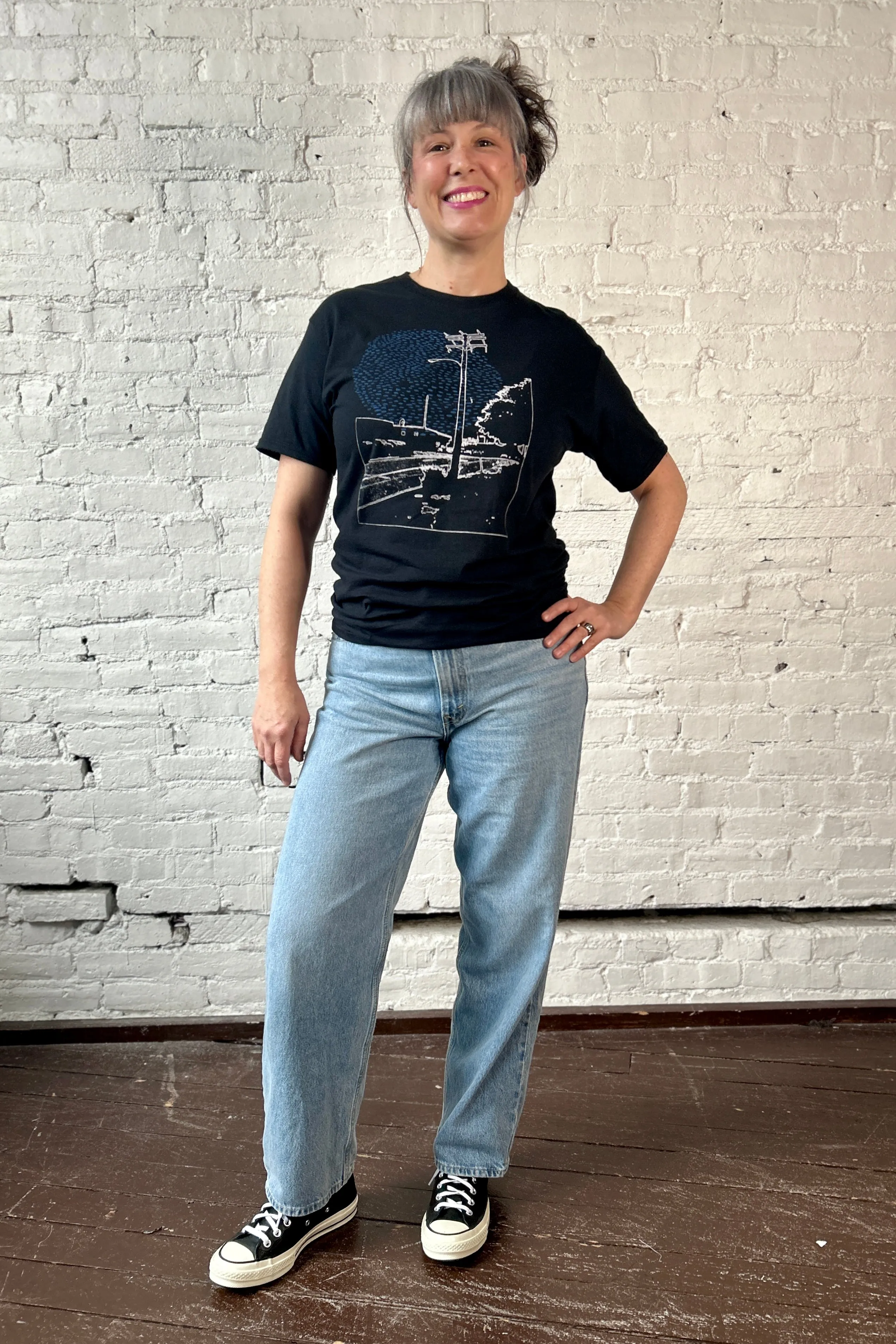 Unisex Tee - Black sold by Smoking Lily product image thumbnail 3