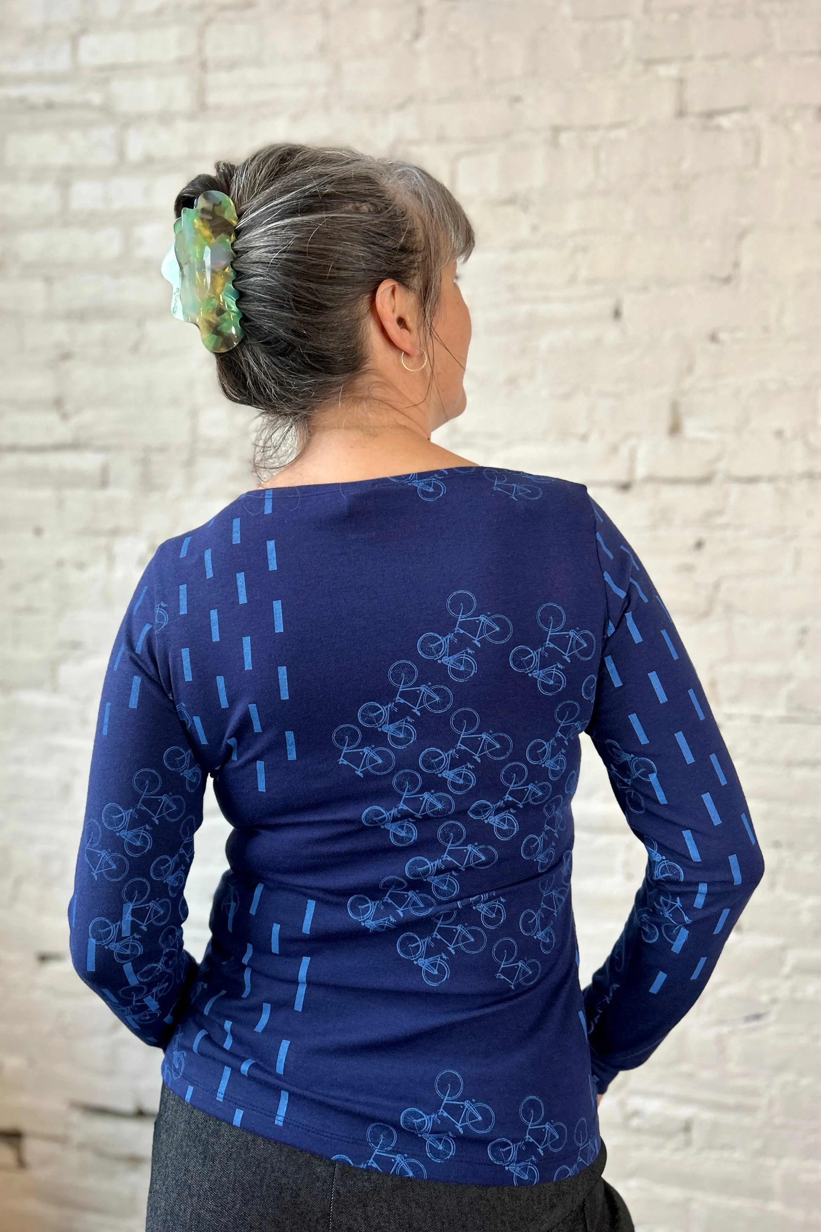 Nanette Top - Navy sold by Smoking Lily product image thumbnail 3