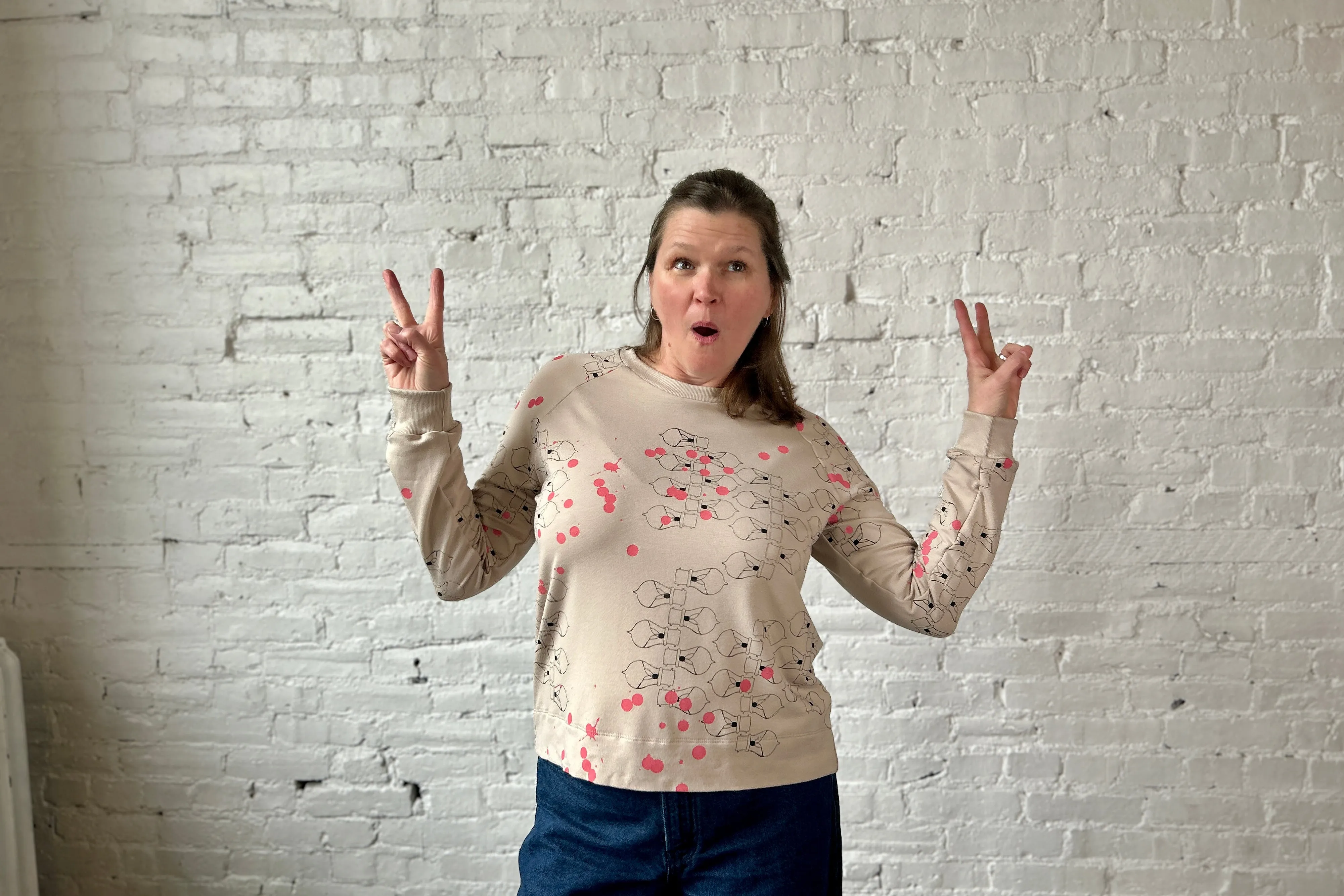 Sea to Sky Sweatshirt - Fawn sold by Smoking Lily product image thumbnail 4