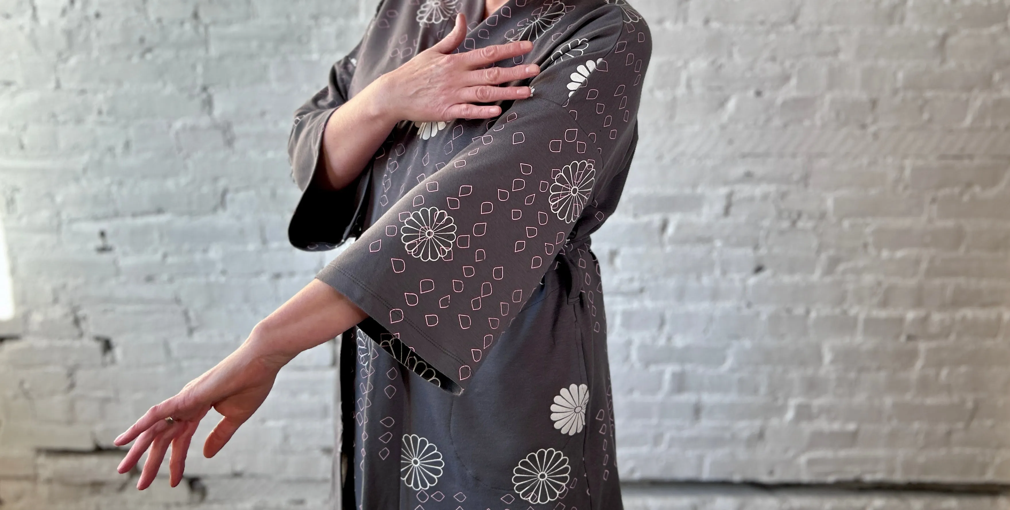 French Terry Good Robe - Short sold by Smoking Lily product image thumbnail 3