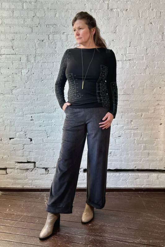 Nanette Top - Black sold by Smoking Lily