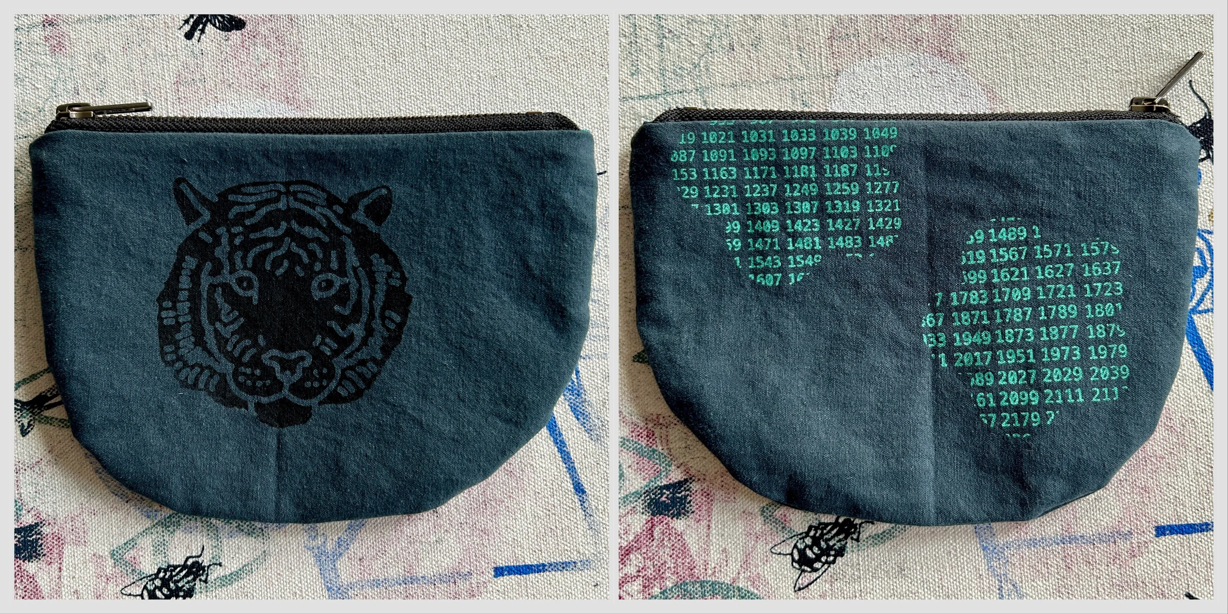 Half Moon Zipper Pouch sold by Smoking Lily product image thumbnail 5