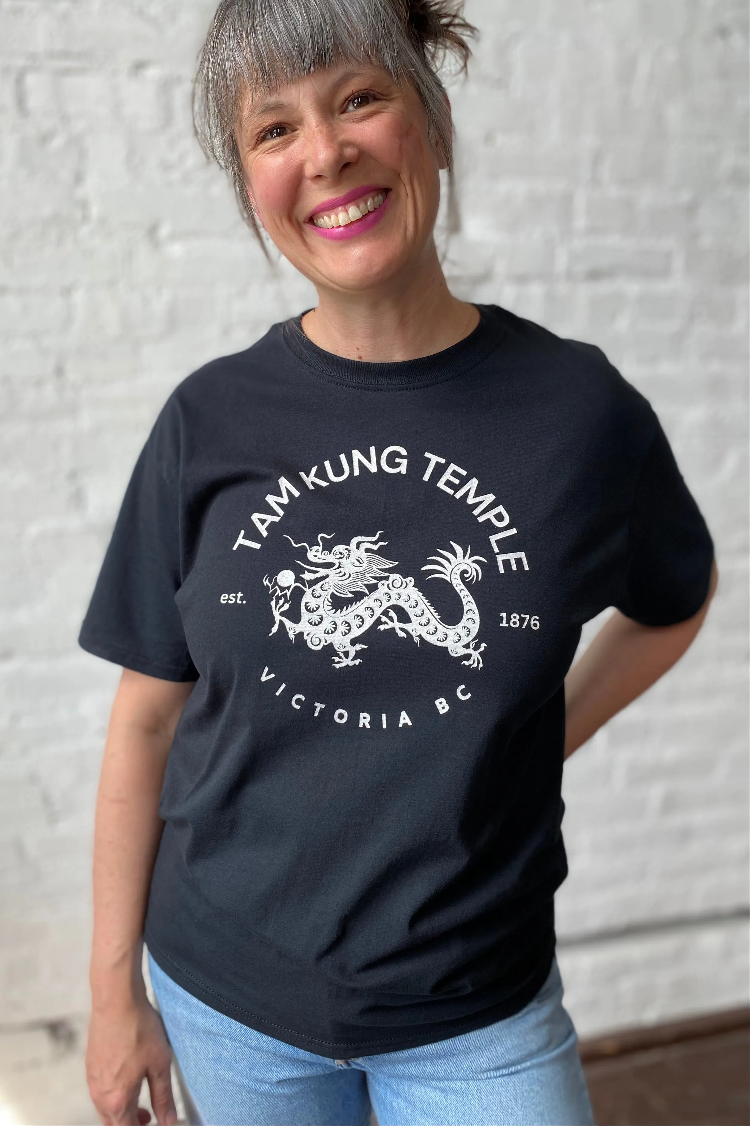 Tam Kung Temple Tee - Black sold by Smoking Lily