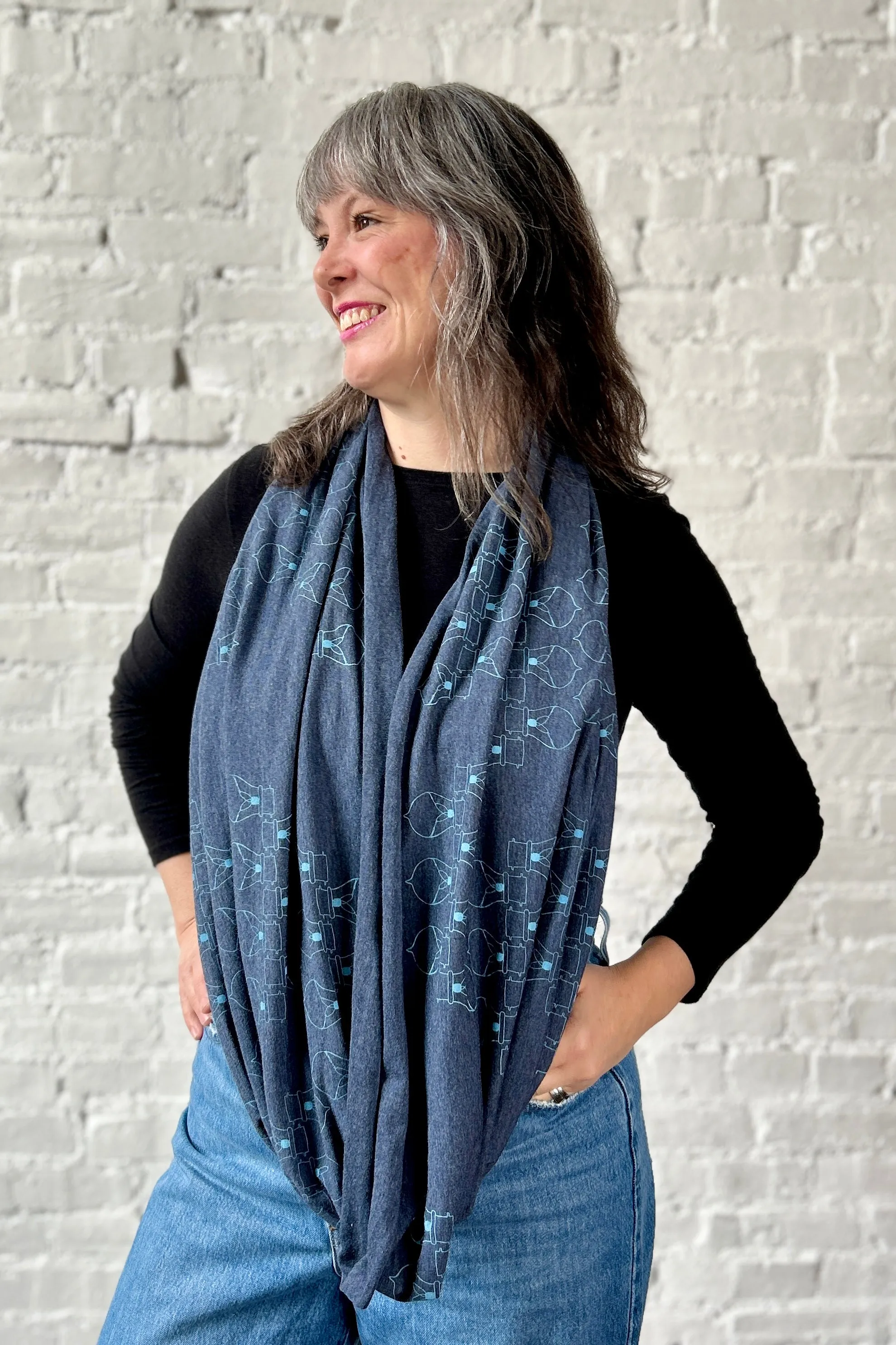 Loop Scarf sold by Smoking Lily product image thumbnail 2