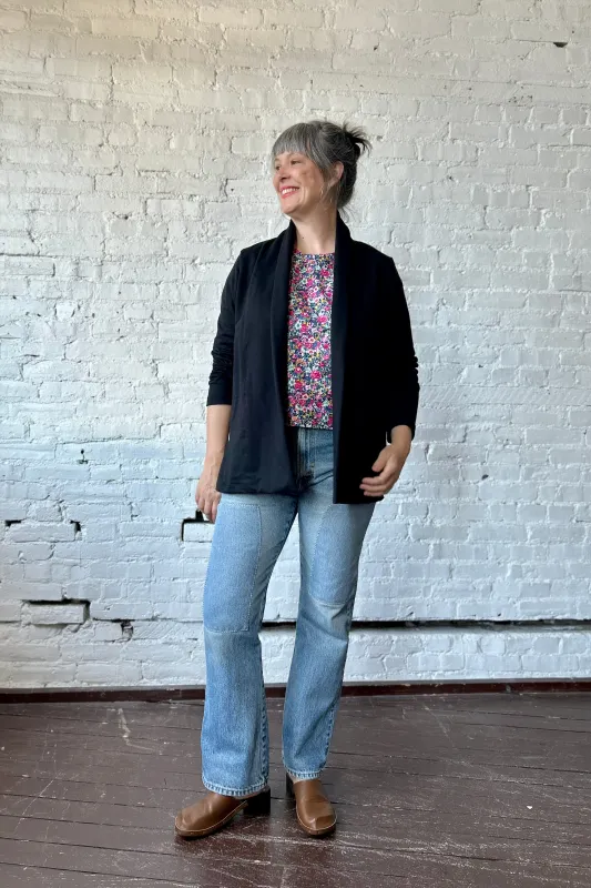 New Fox Cardigan - Black made by Smoking Lily