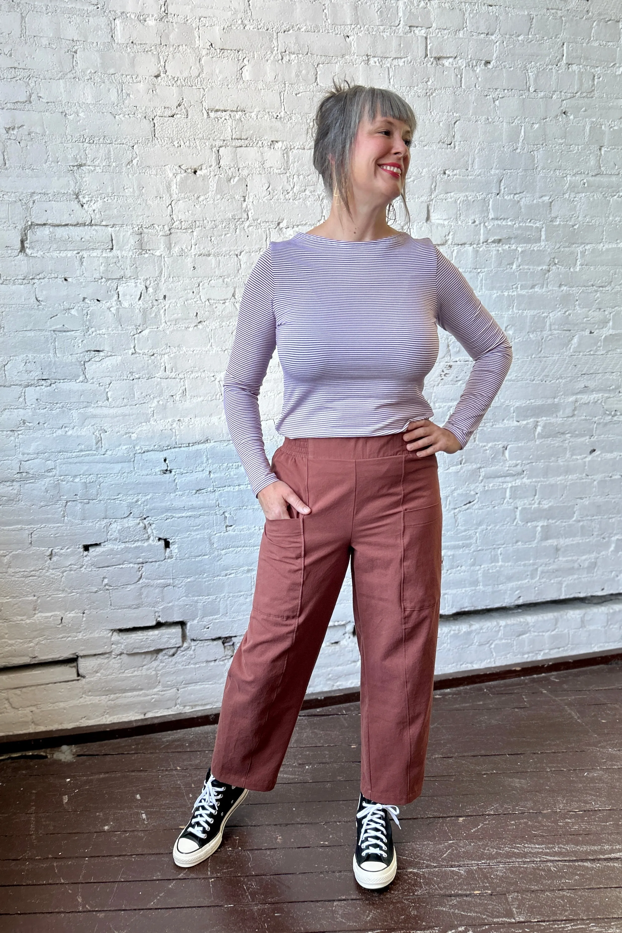 Wren Work Pants - Red Clay sold by Smoking Lily