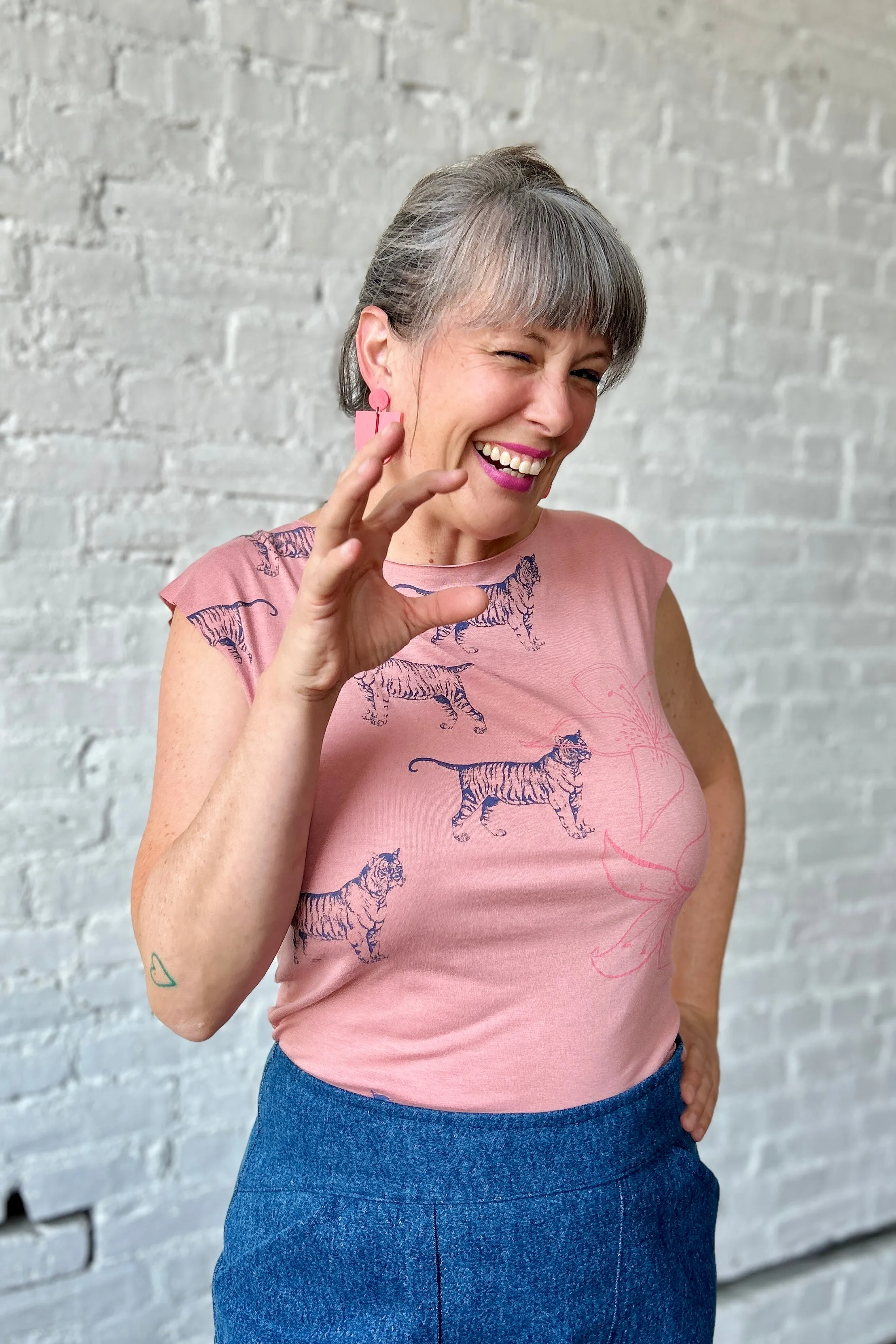 Simple Tee - Big Cat Energy sold by Smoking Lily product image thumbnail 2