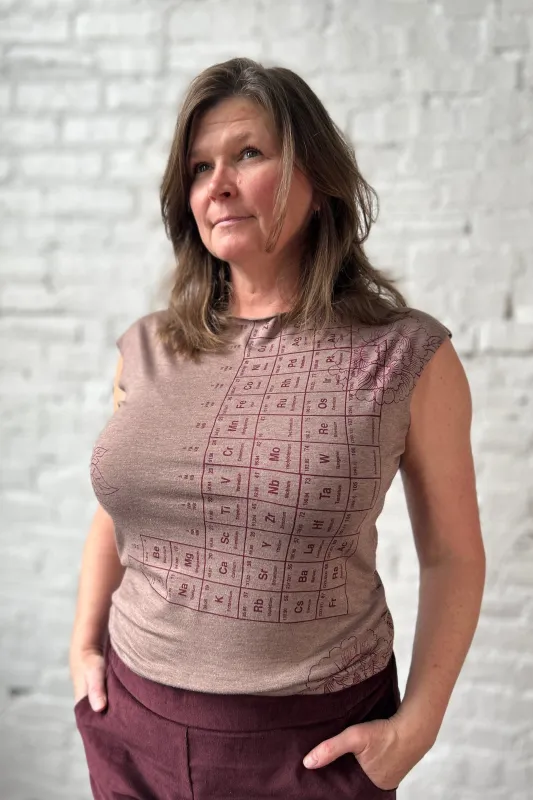 Simple Tee - Mocha sold by Smoking Lily