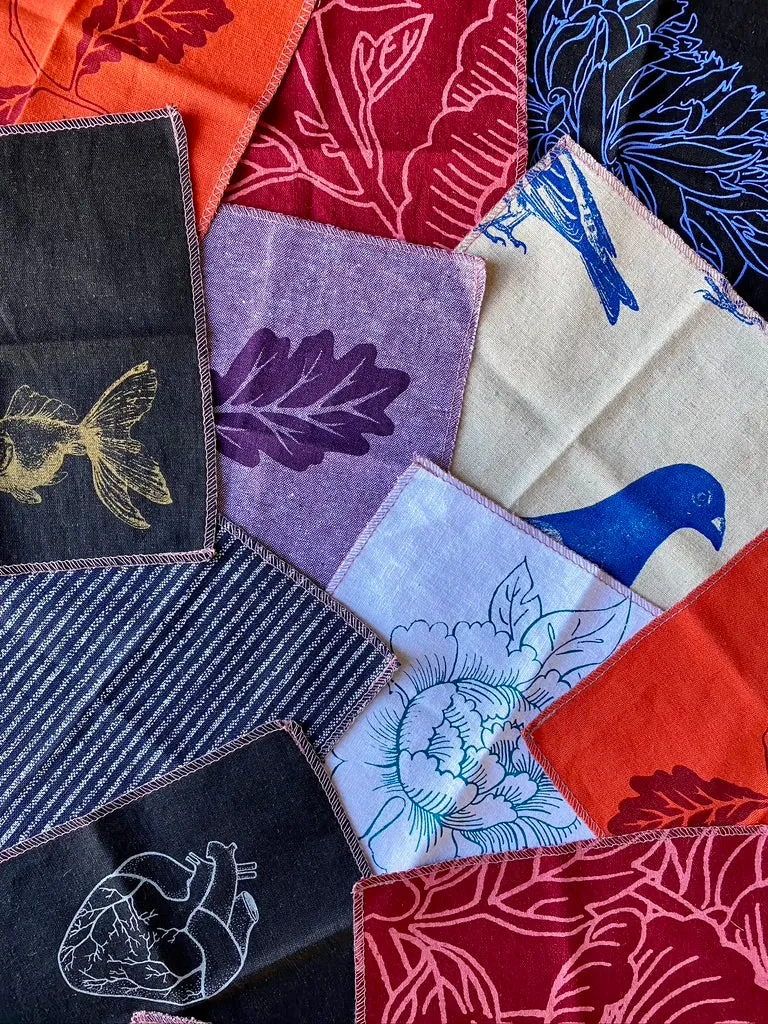 Cocktail Napkins - set of 6 sold by Smoking Lily product image thumbnail 4