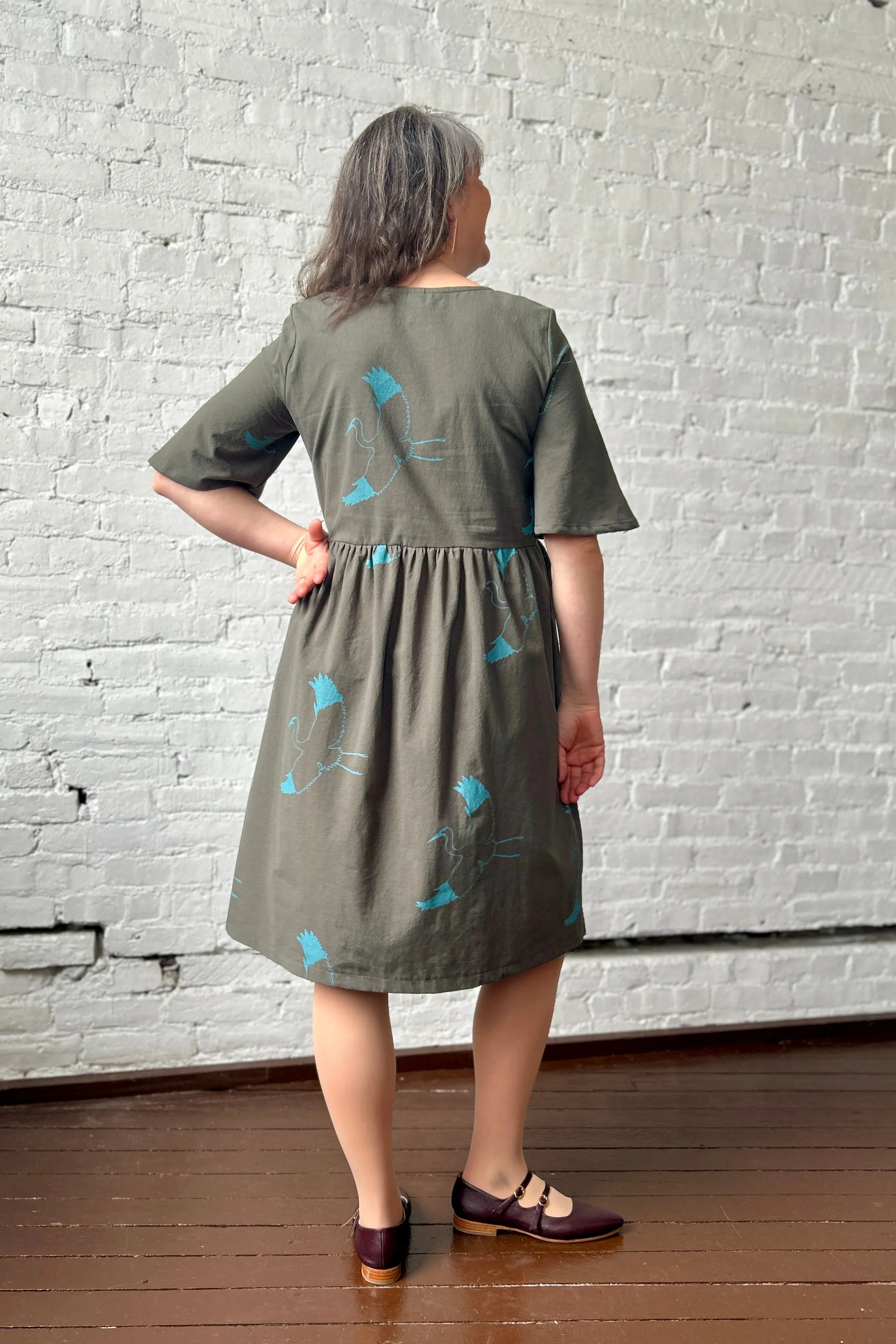 Kiki Dress - Pesto sold by Smoking Lily product image thumbnail 2