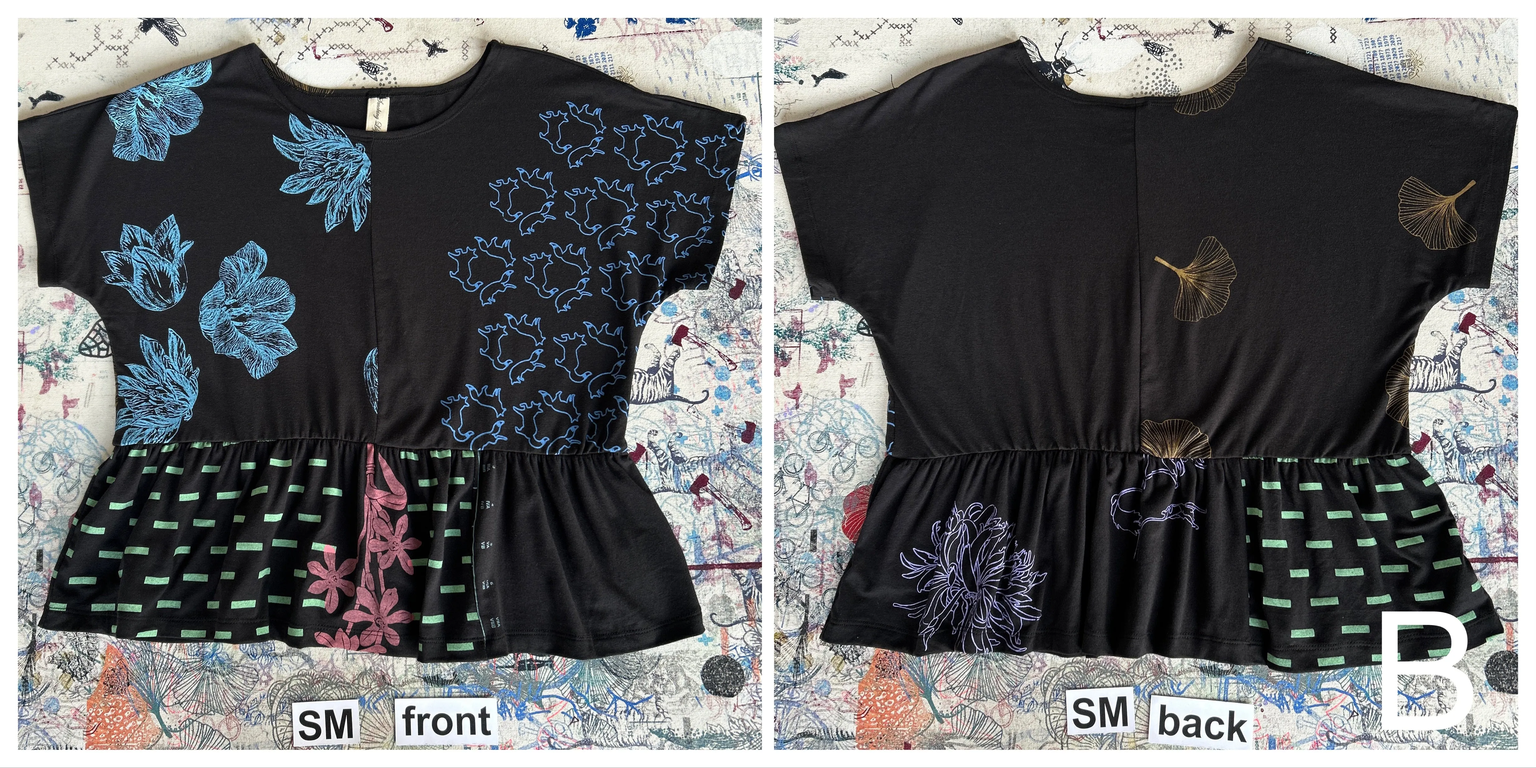 Patchwork Cloud Nine Top sold by Smoking Lily product image thumbnail 5