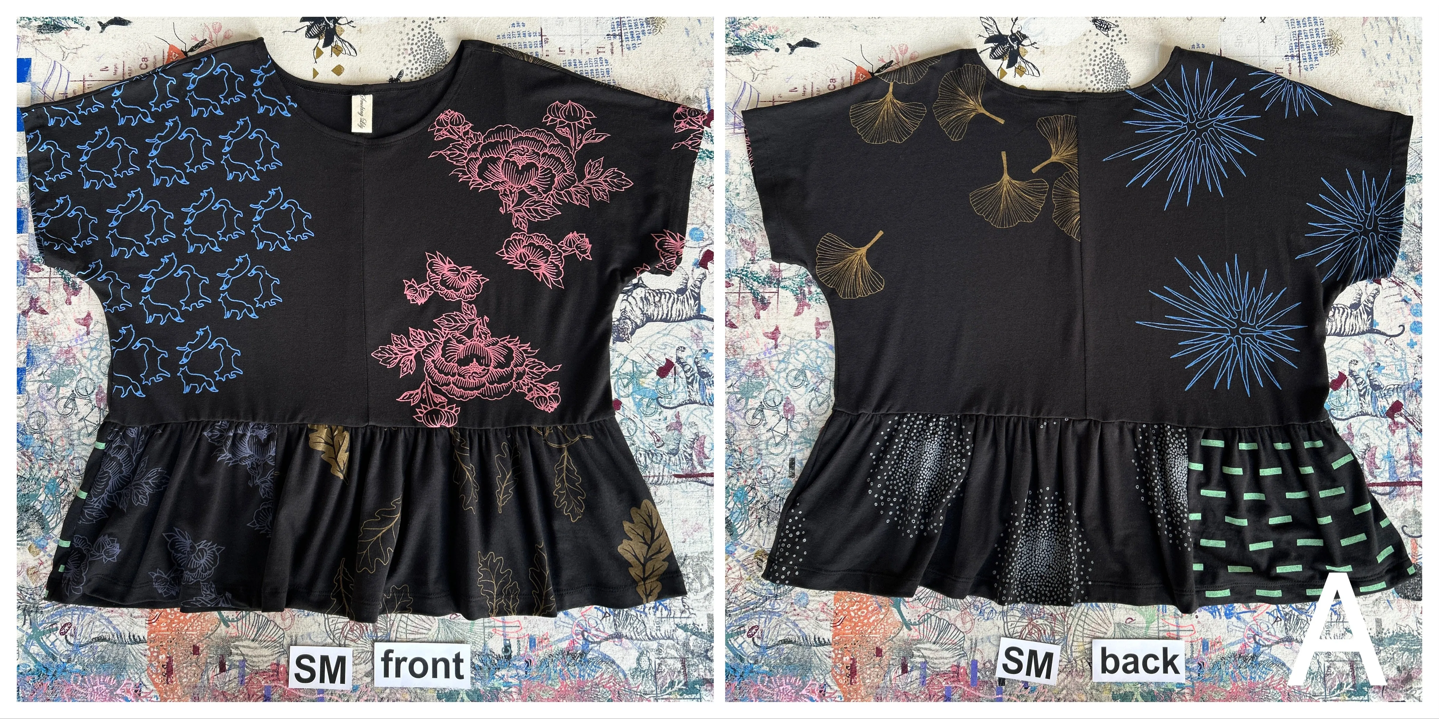 Patchwork Cloud Nine Top sold by Smoking Lily product image thumbnail 4