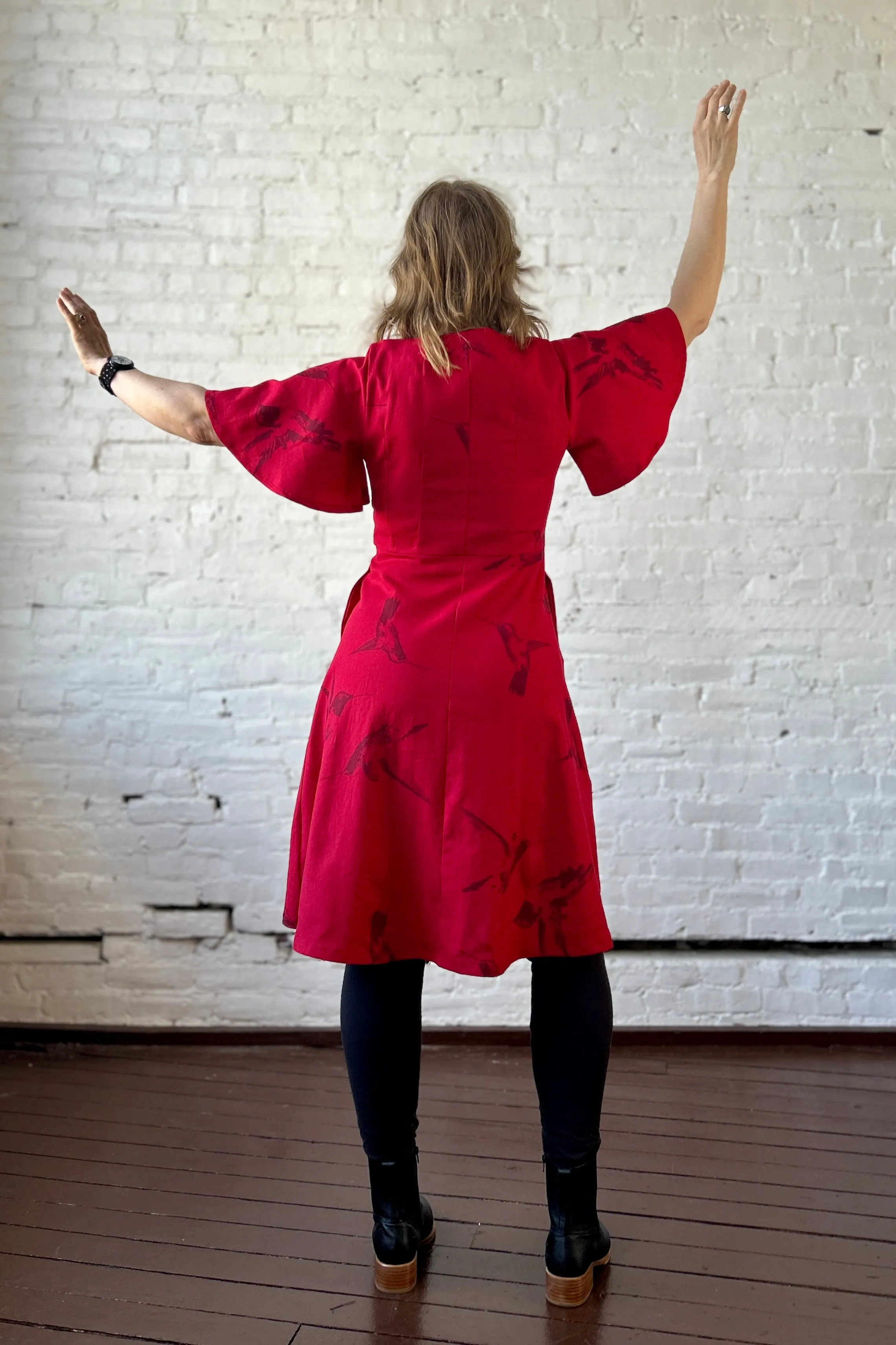 Reunion Dress - Red sold by Smoking Lily product image thumbnail 4