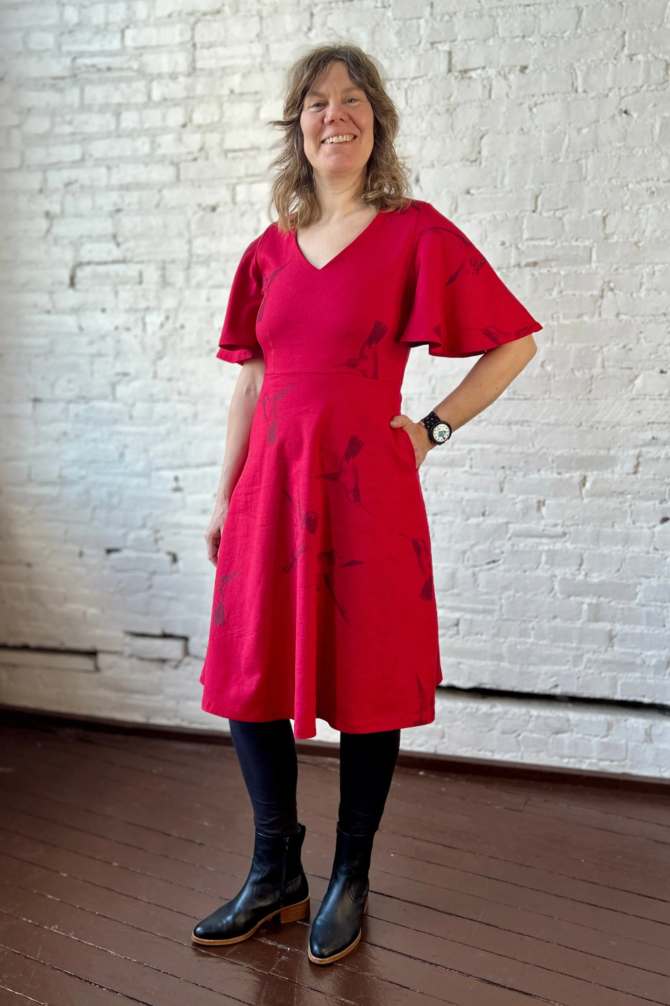 Reunion Dress - Red sold by Smoking Lily product image thumbnail 3