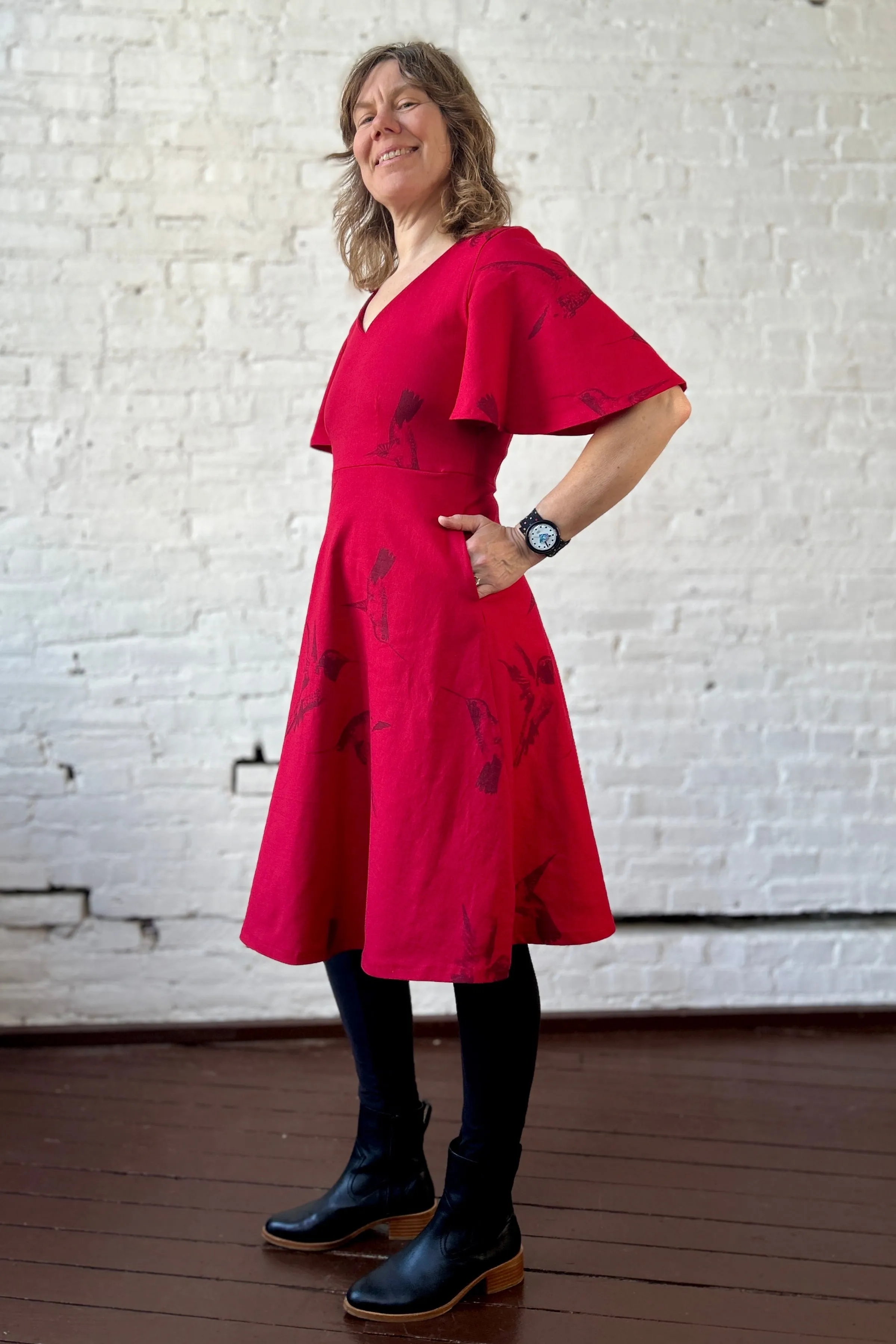 Reunion Dress - Red sold by Smoking Lily product image thumbnail 2