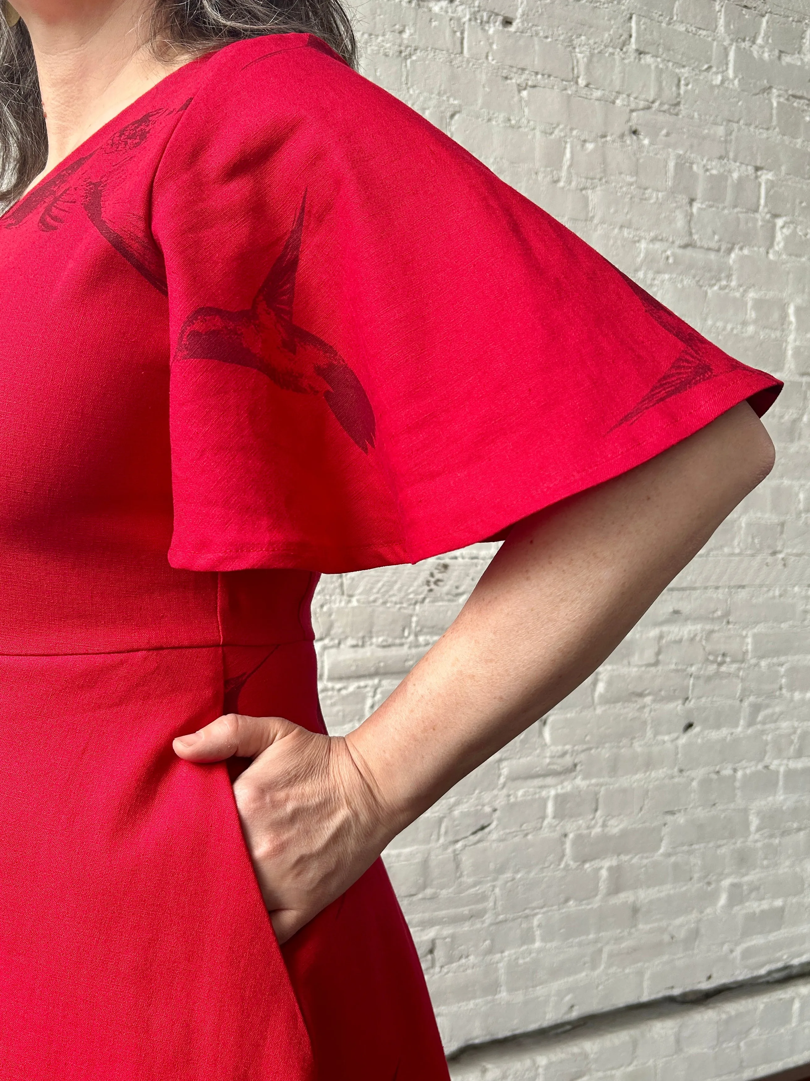 Reunion Dress - Red sold by Smoking Lily product image thumbnail 5