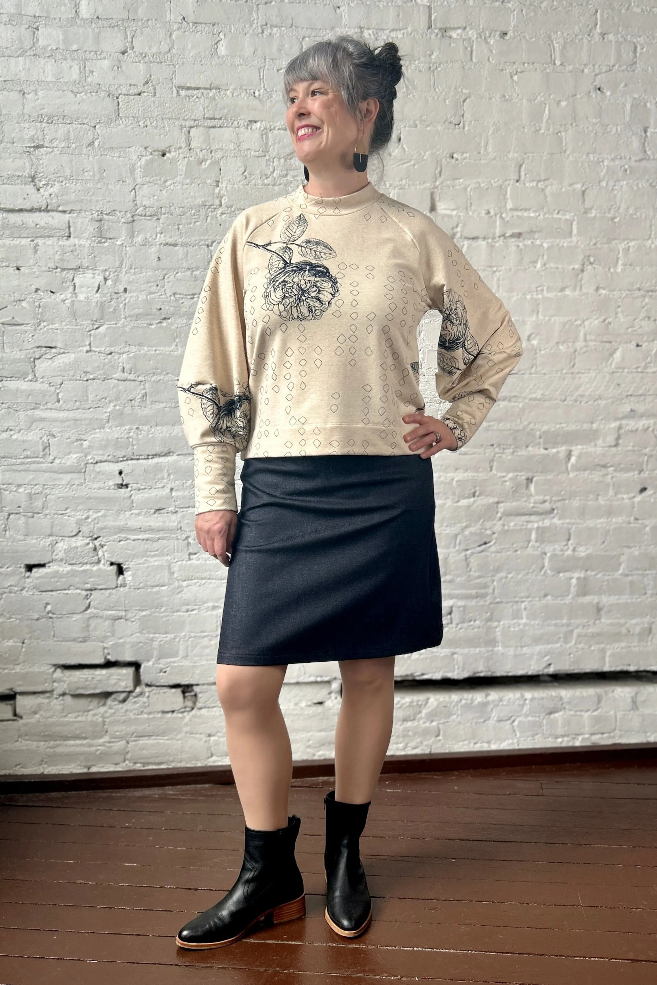 Fundra Sweatshirt - Almond sold by Smoking Lily