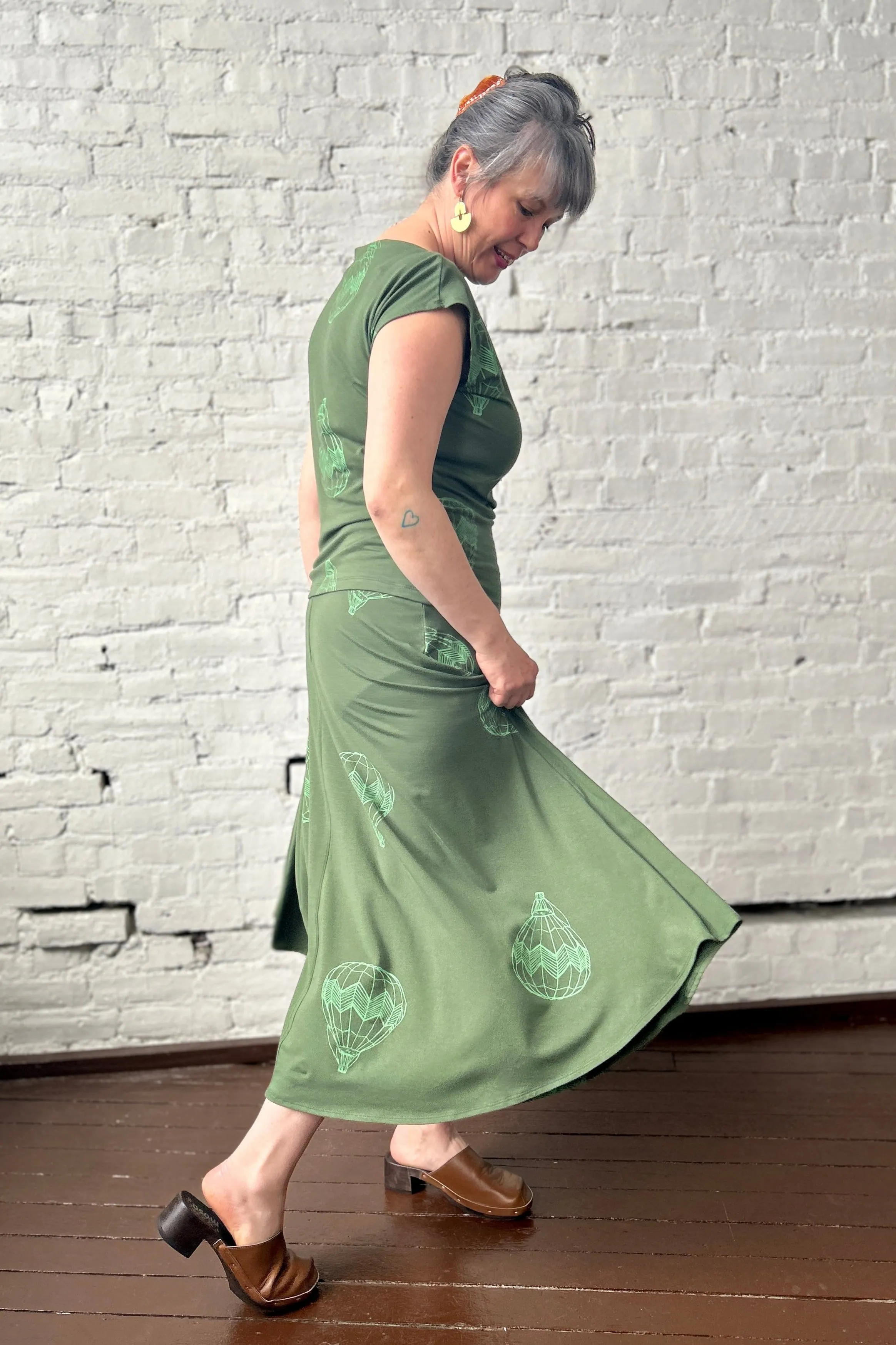 Rufous Skirt - Moss sold by Smoking Lily product image thumbnail 2