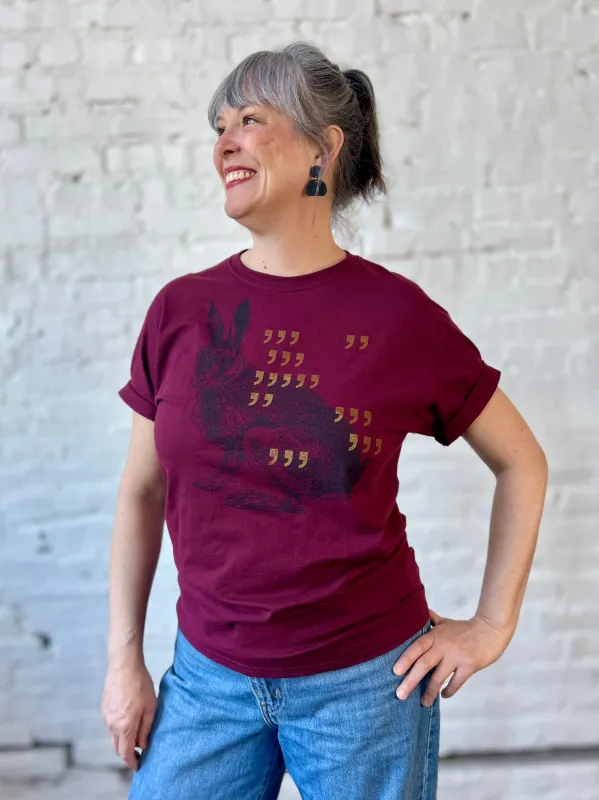 Unisex Tee - Maroon sold by Smoking Lily