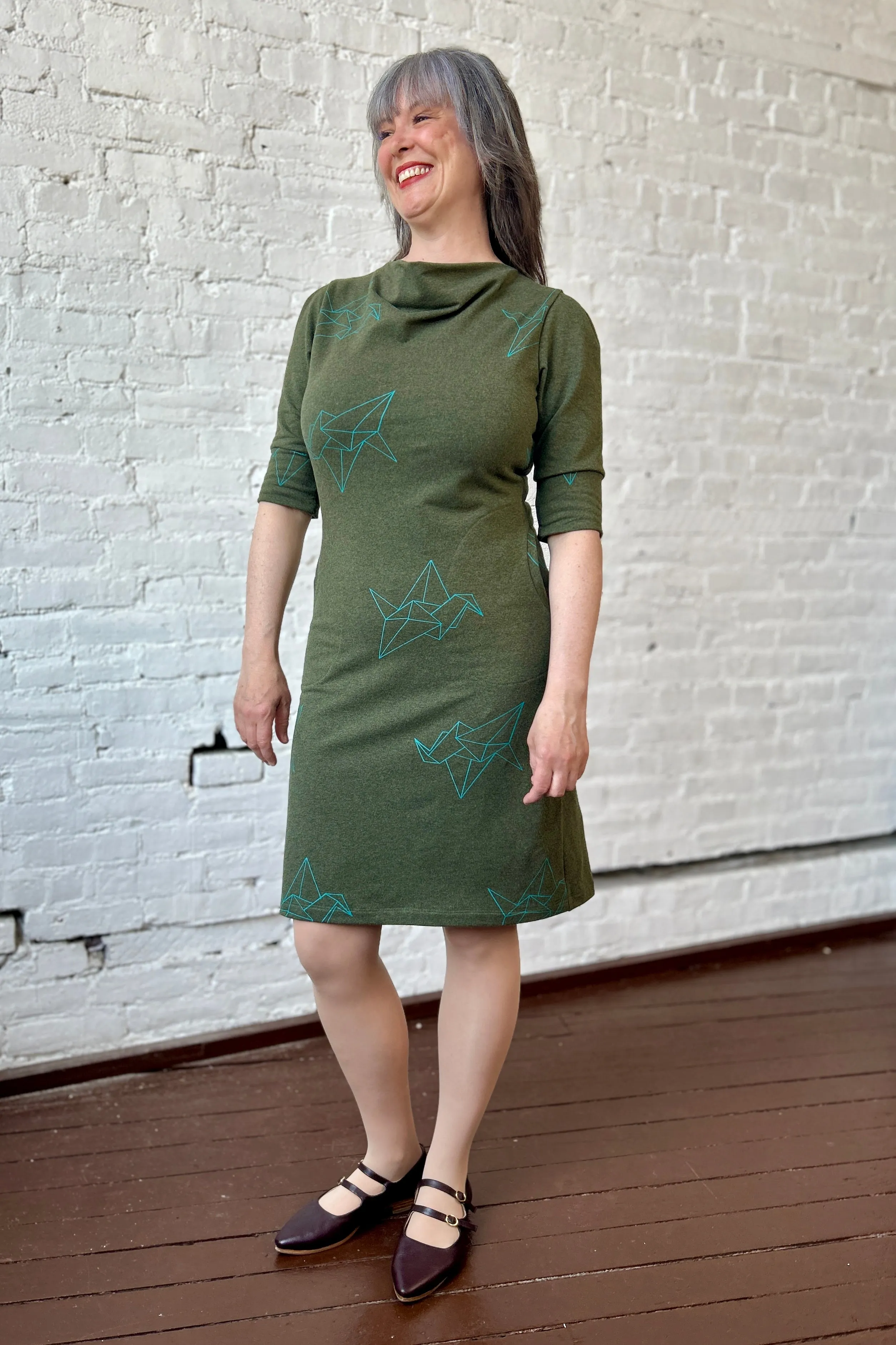 Point Grey Dress - Fern sold by Smoking Lily product image thumbnail 5