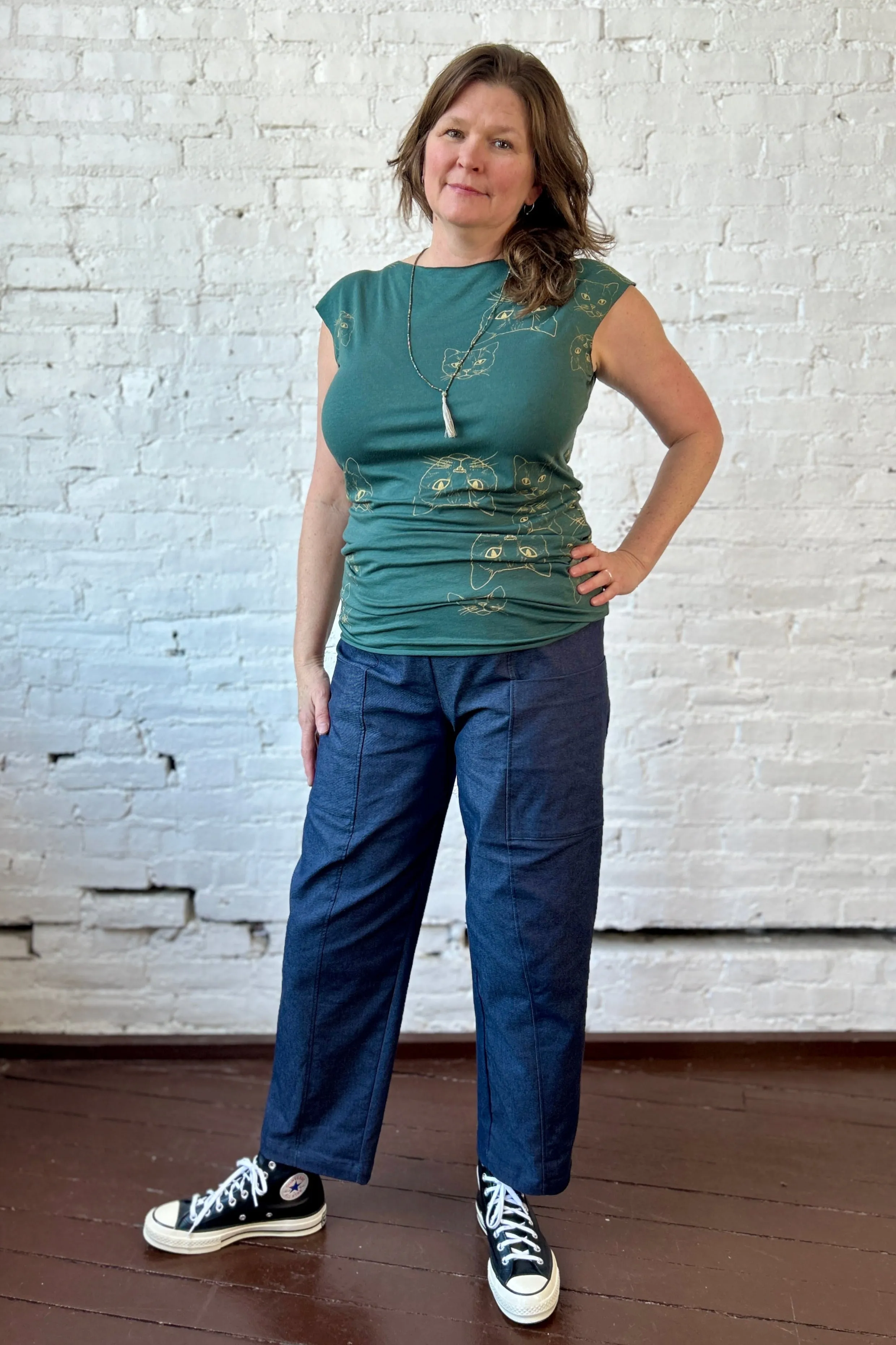 Simple Tee - Pine sold by Smoking Lily product image thumbnail 2