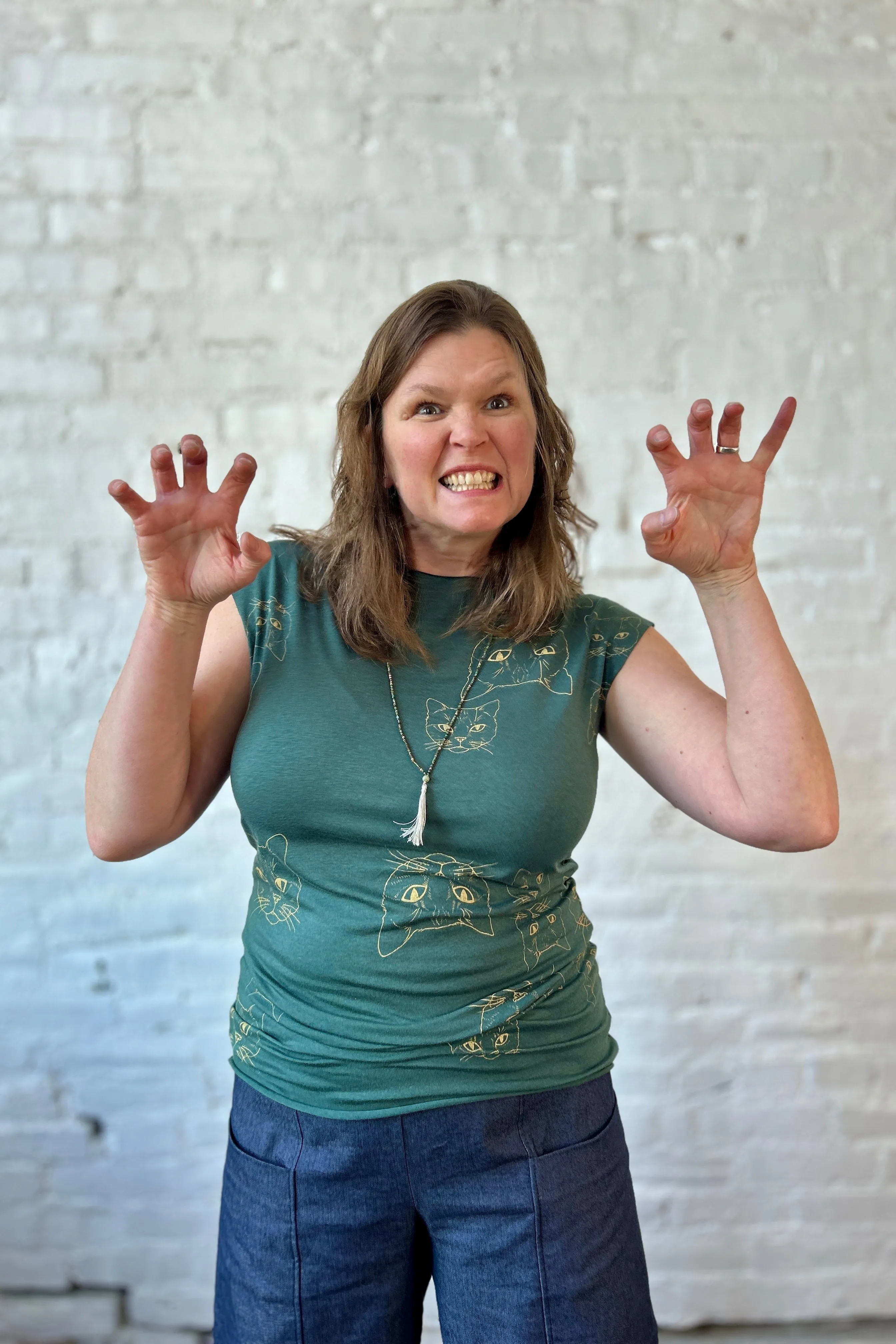 Simple Tee - Pine sold by Smoking Lily product image thumbnail 3