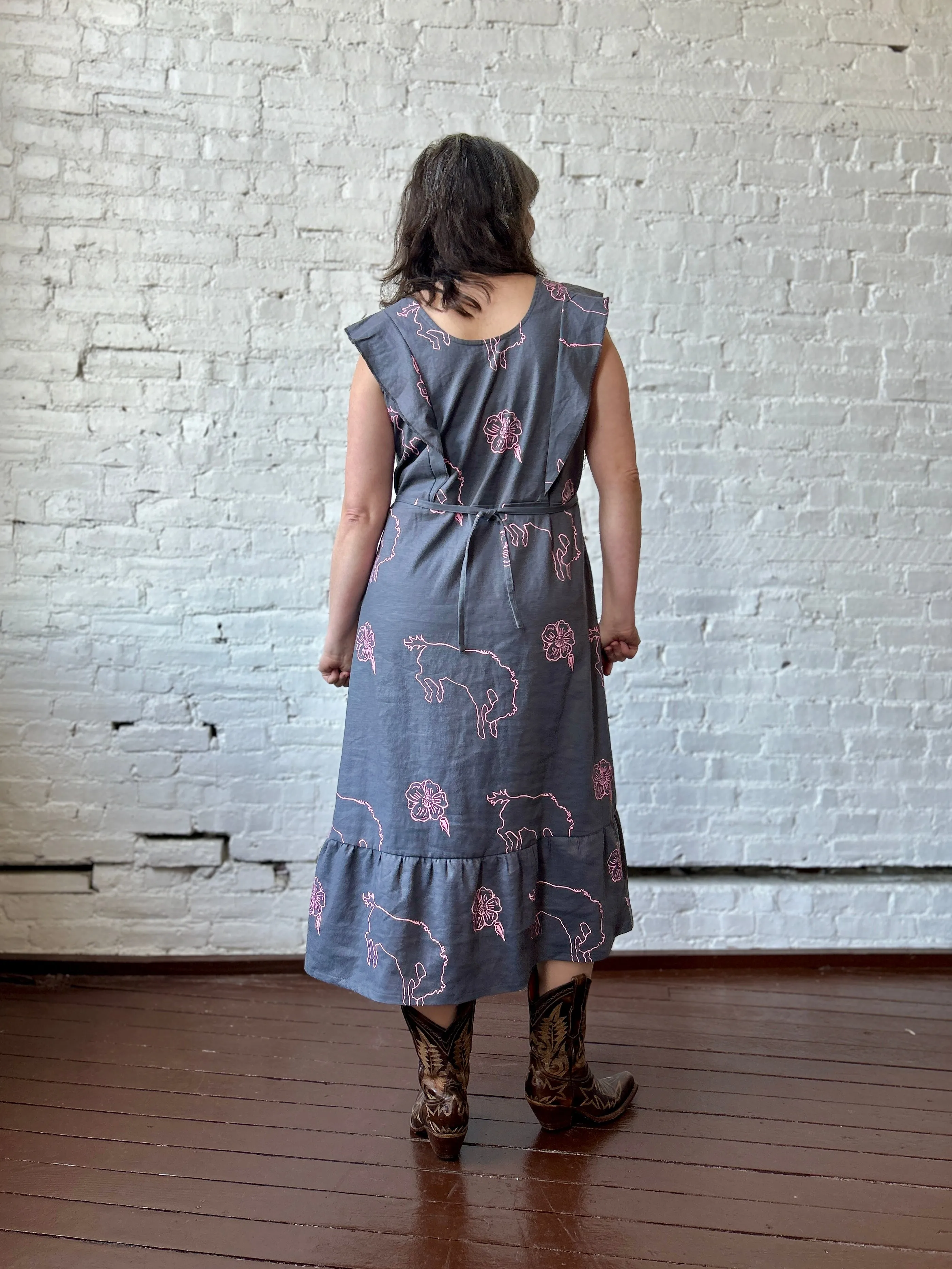 Song + Dance Dress - Grey sold by Smoking Lily product image thumbnail 4