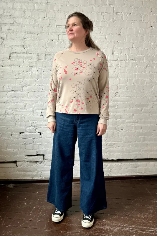 Final Sale Sea to Sky Sweatshirt - Fawn sold by Smoking Lily