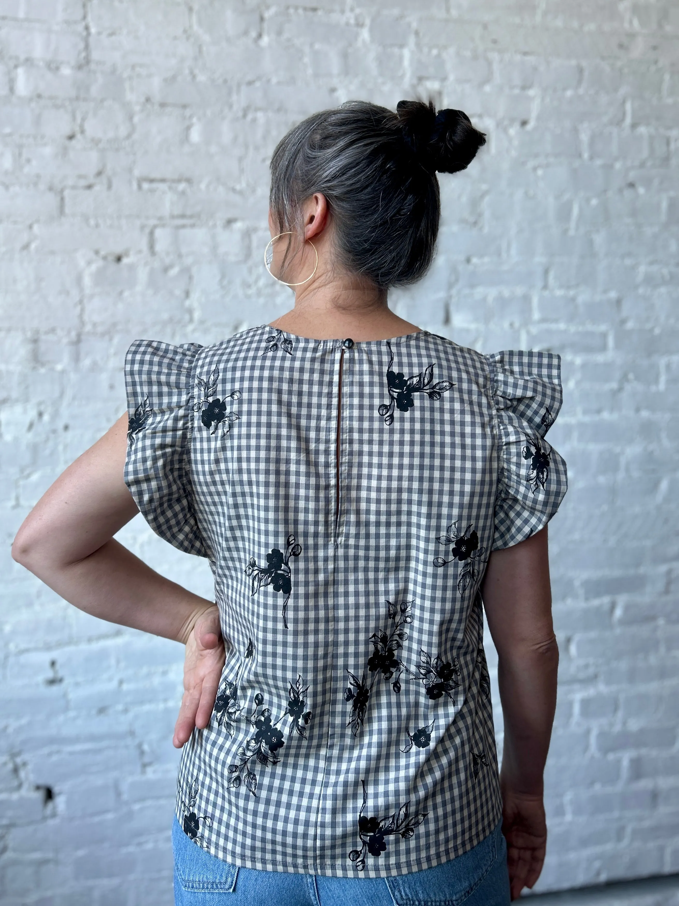 Final Sale Ravine 2.0 - Gingham Blossoms sold by Smoking Lily product image thumbnail 4