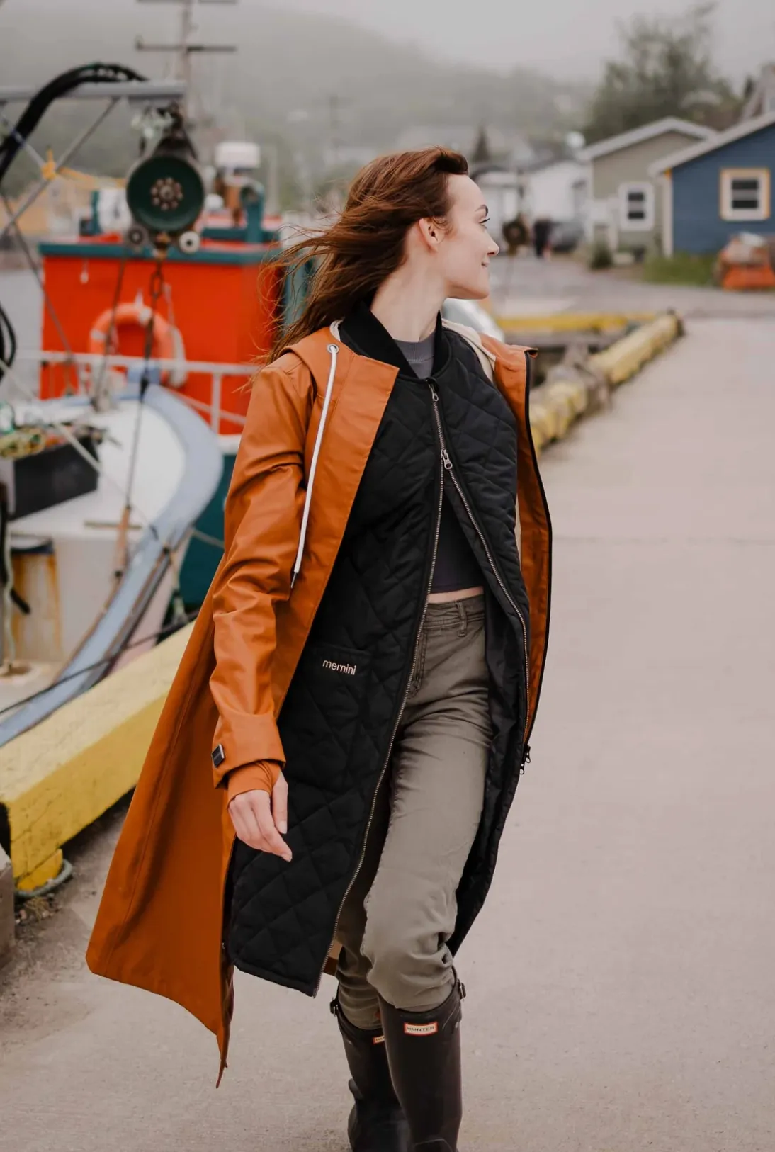 Mernini Raincoat - Long sold by Smoking Lily product image thumbnail 3