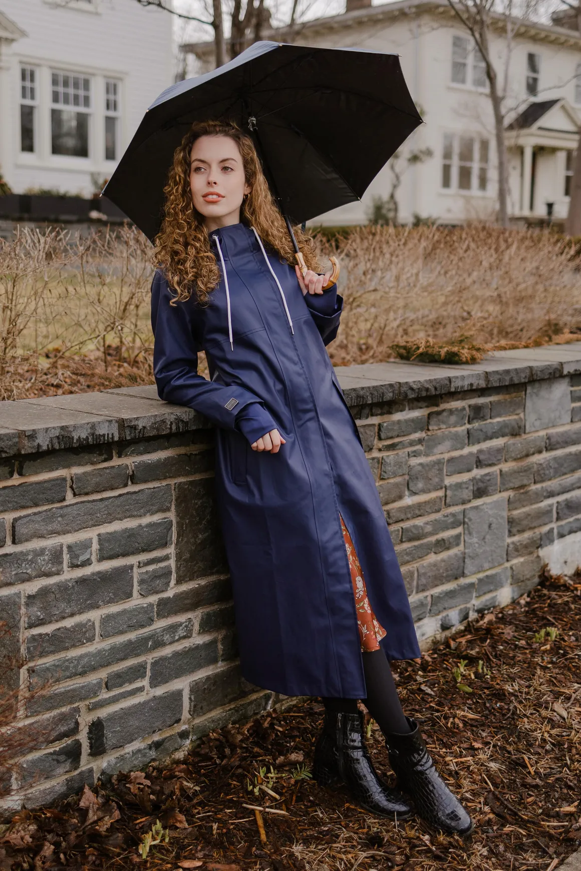 Mernini Raincoat - Long sold by Smoking Lily product image thumbnail 4