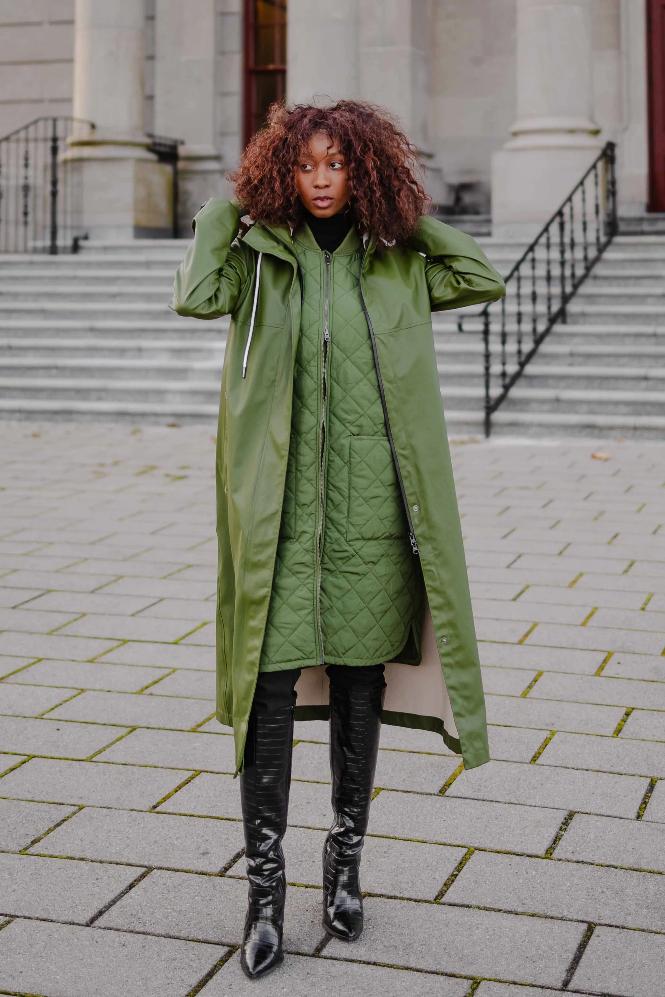 Mernini Raincoat - Petite sold by Smoking Lily product image thumbnail 4